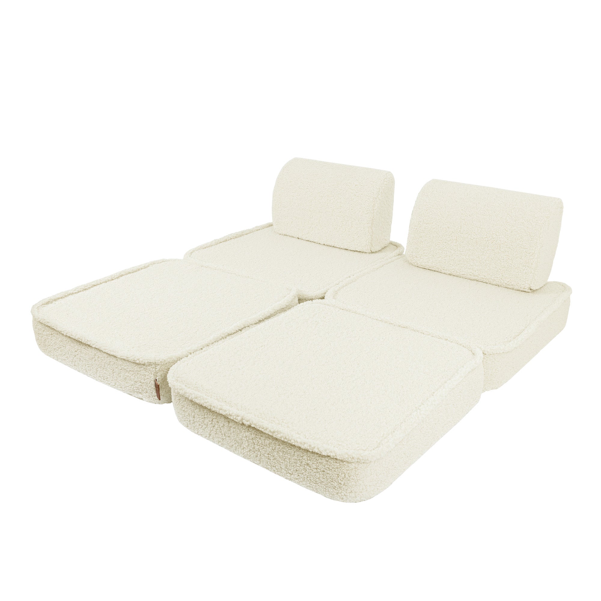 Bearly Sofa Basic – Modular Kids Play Sofa Bed | 4 Pieces
