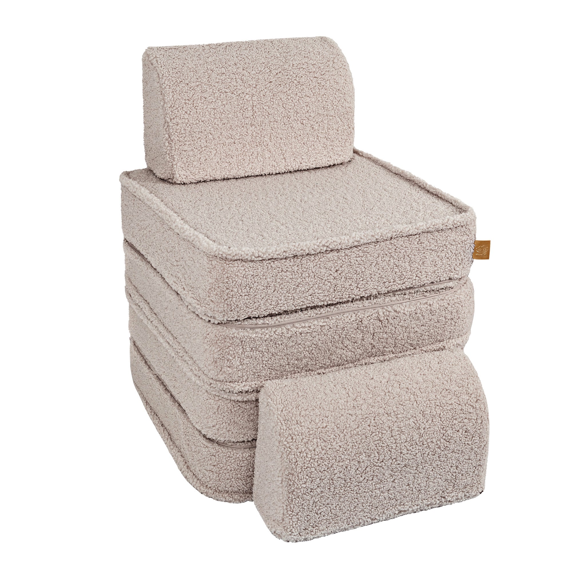 Bearly Sofa Basic – Modular Kids Play Sofa Bed | 4 Pieces