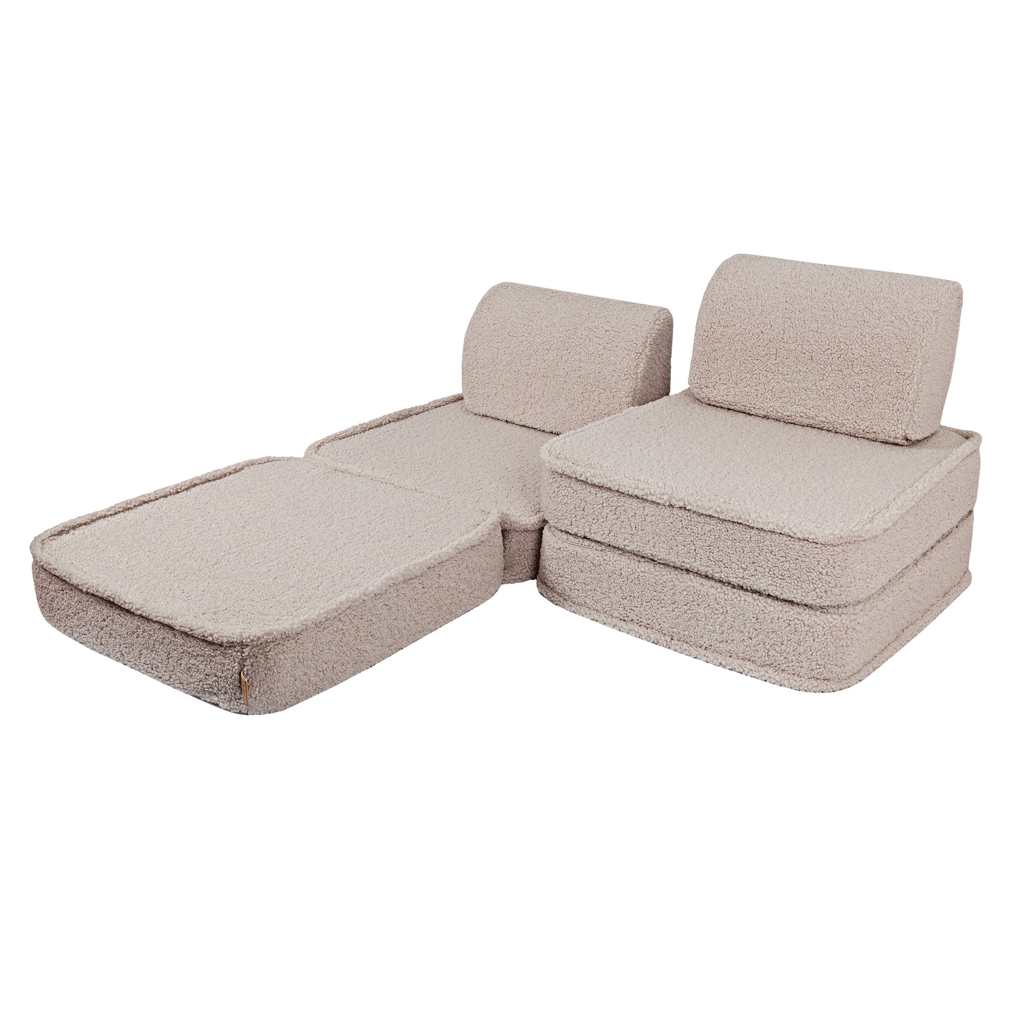 Bearly Sofa Basic – Modular Kids Play Sofa Bed | 4 Pieces