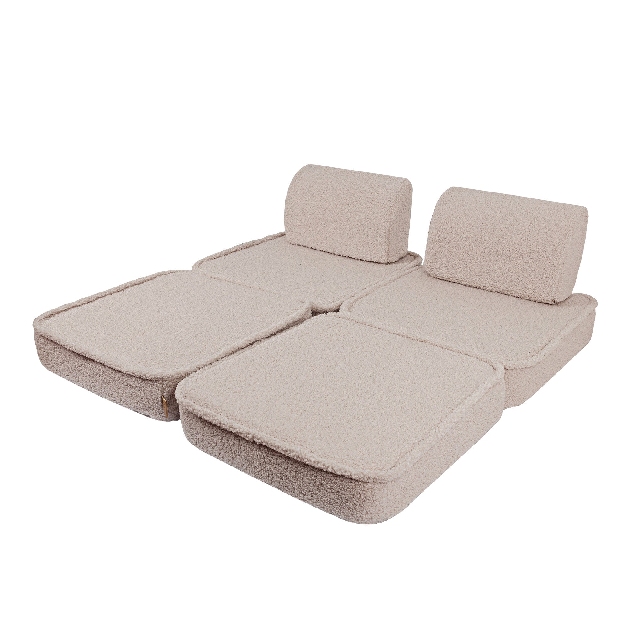 Bearly Sofa Basic – Modular Kids Play Sofa Bed | 4 Pieces