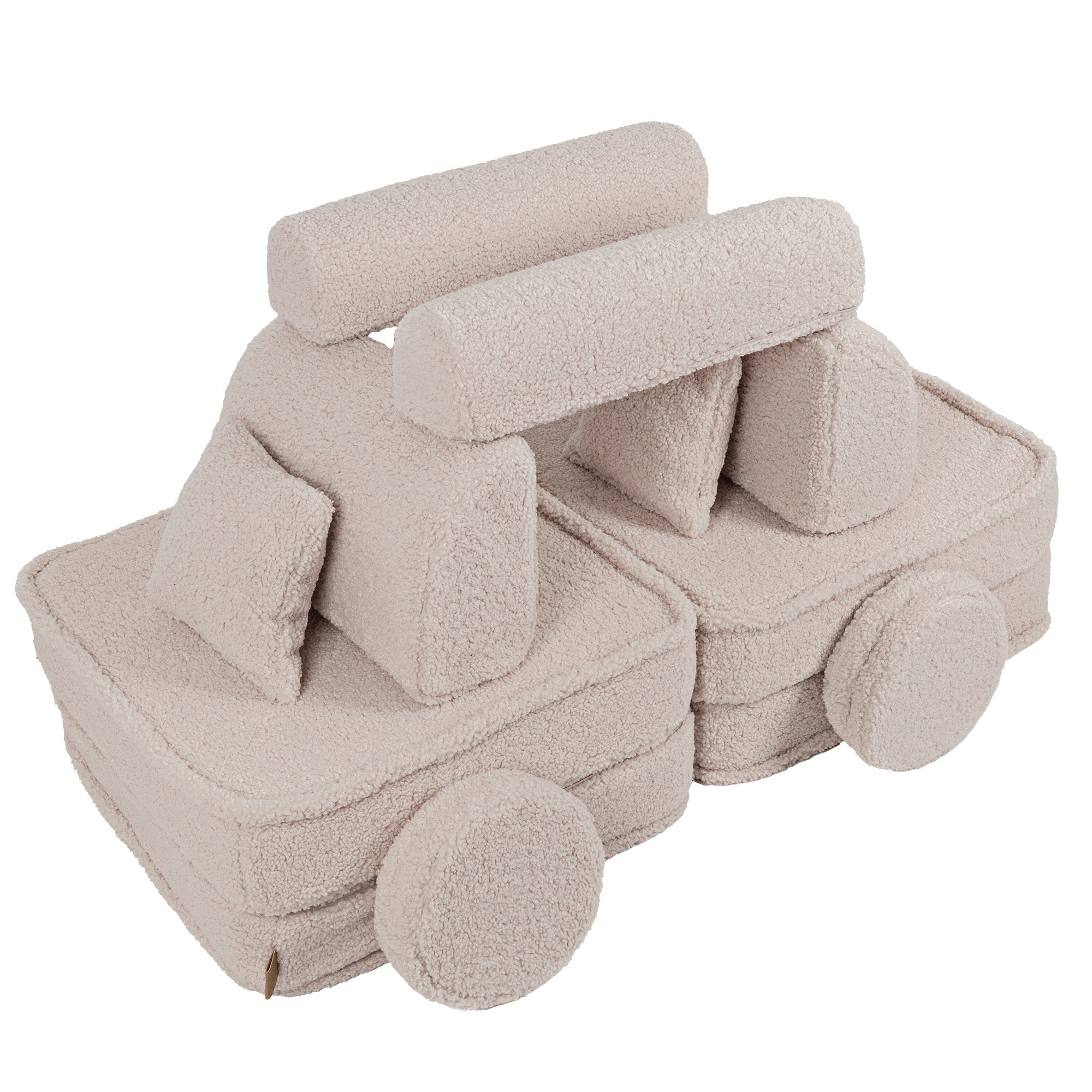 MeowBaby Bearly Play Sofa Plus – Kids Modular Play Couch | 12 Pieces