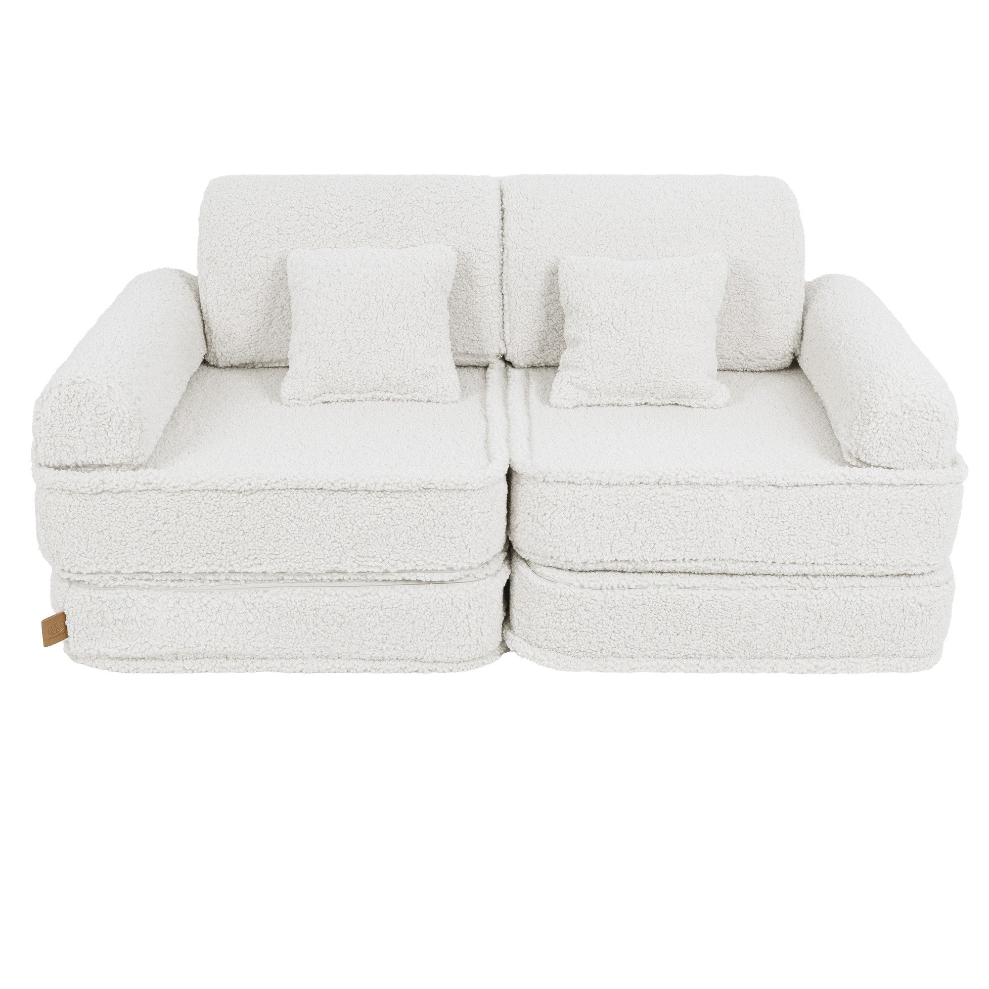 MeowBaby Bearly Play Sofa Plus – Kids Modular Play Couch | 12 Pieces