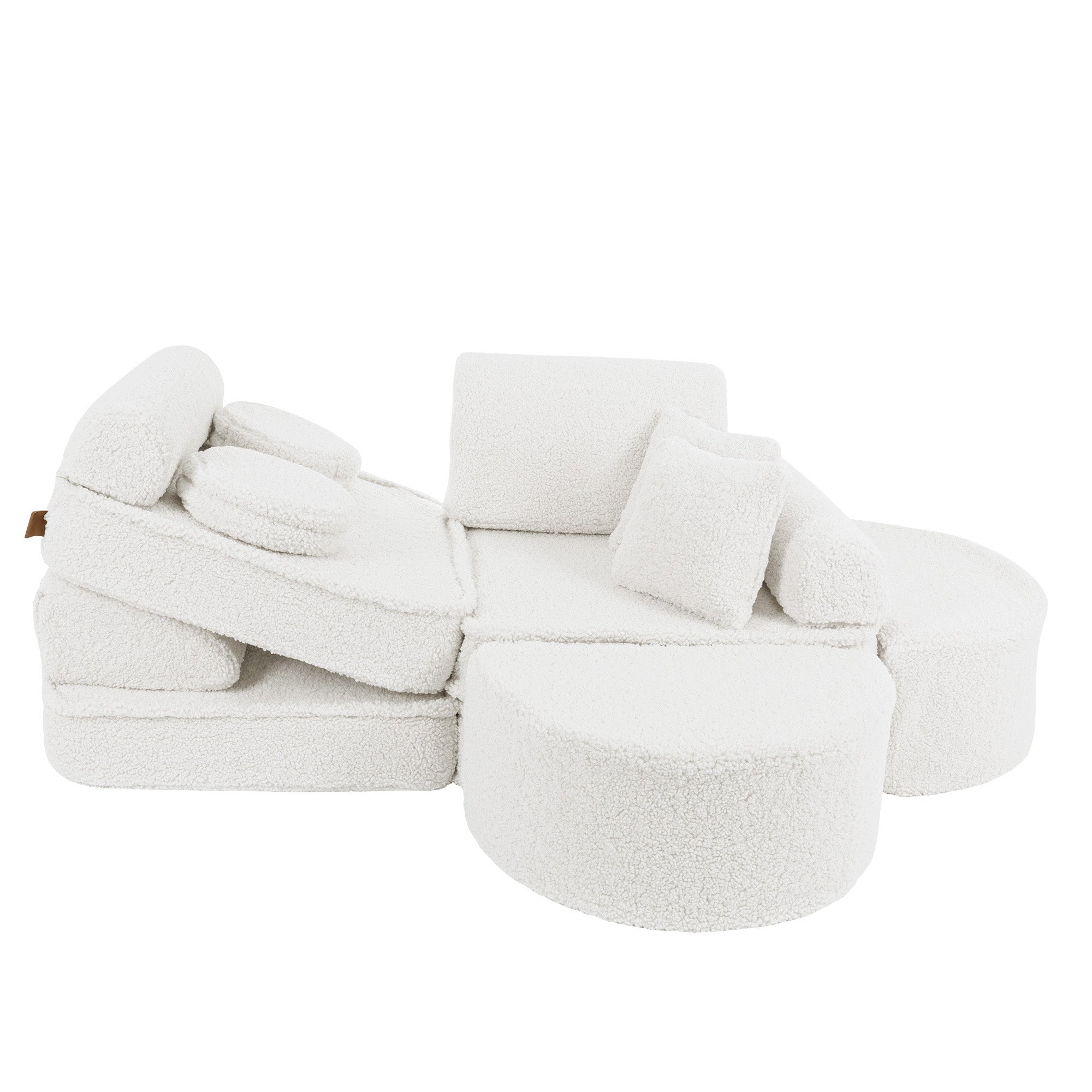 MeowBaby Bearly Play Sofa Max – Modular Kids Play Couch | 14 Pieces