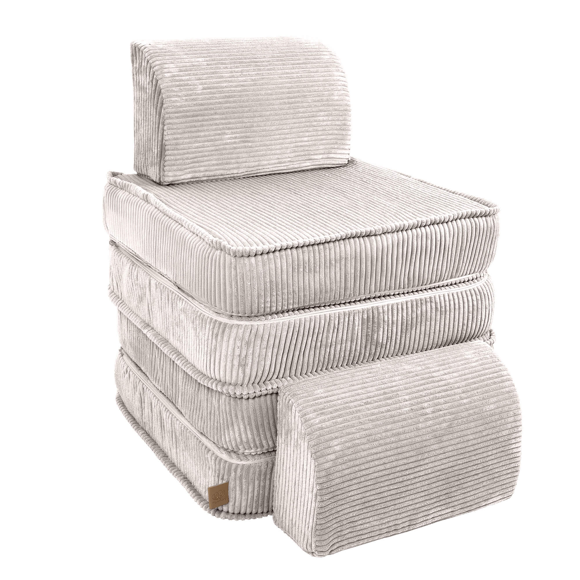 Aesthetic Sofa Basic – Modular Kids Play Sofa Bed | 4 Pieces