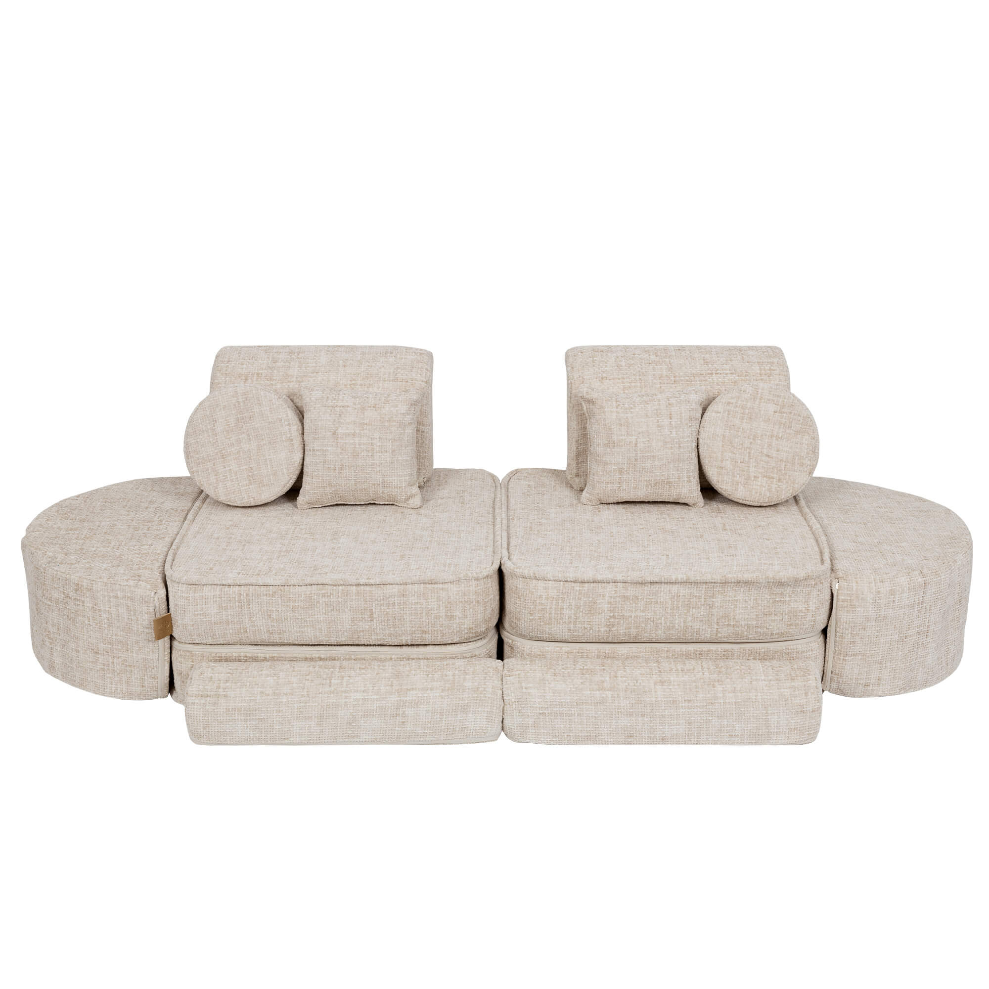 Meowbaby Tangle Pocket Sofa Max Marshmallow Beige