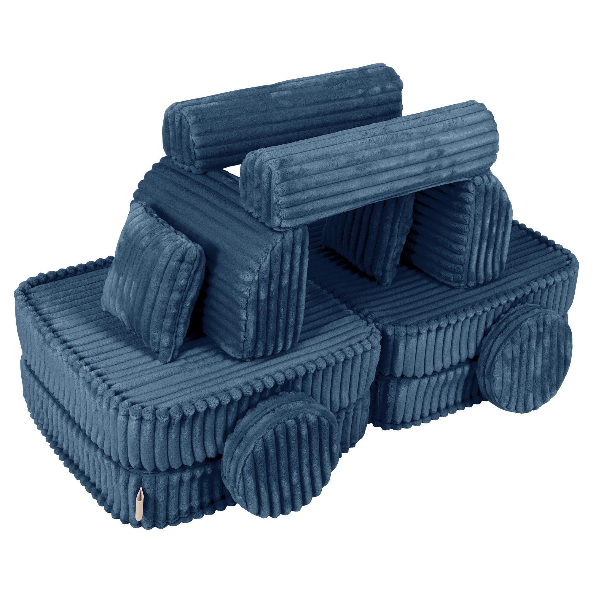 Meowbaby Churros Pocket Sofa Plus Midnight Blue