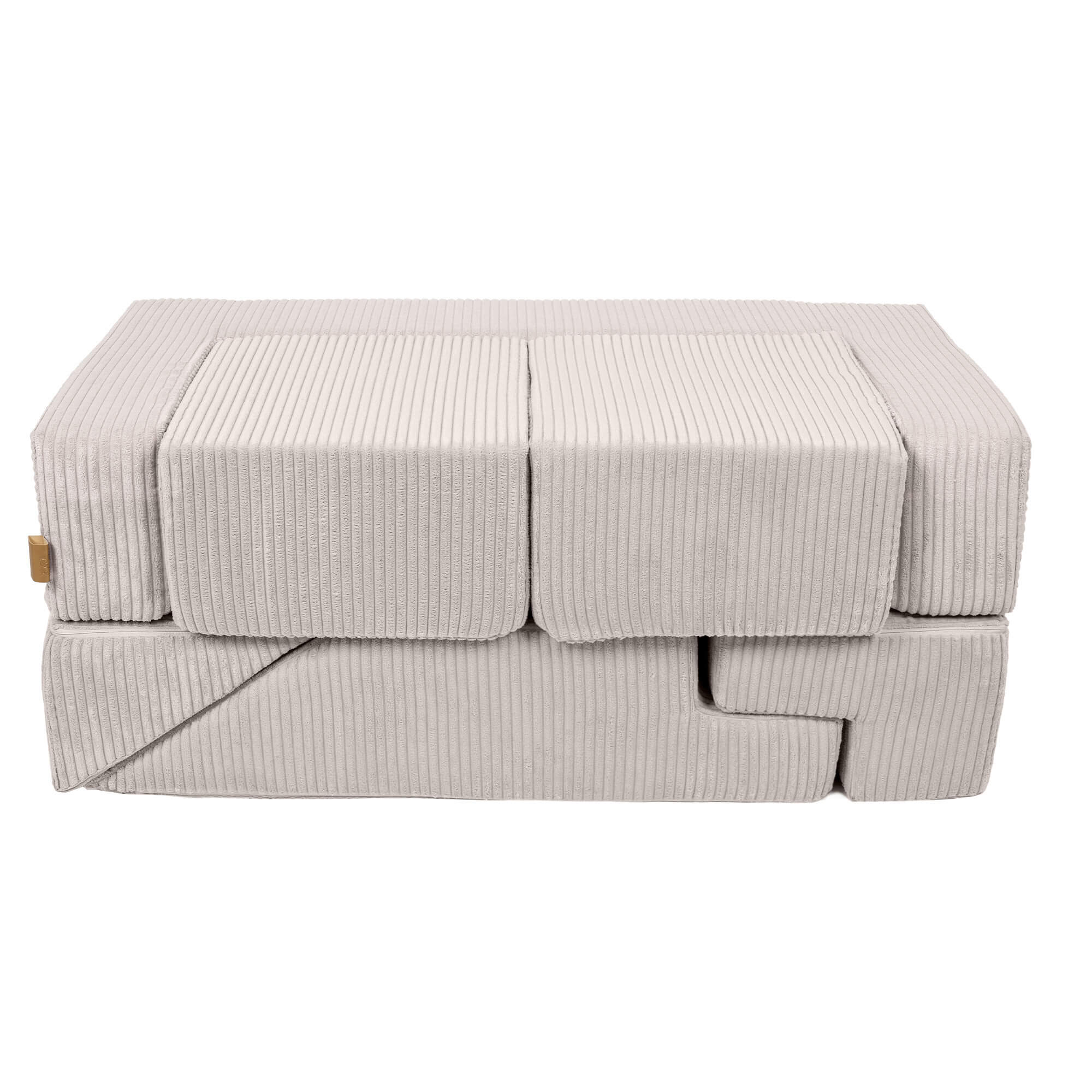 MeowBaby Aesthetic Kids Play Sofa Bricks - Modular Play Couch | 6 Pieces