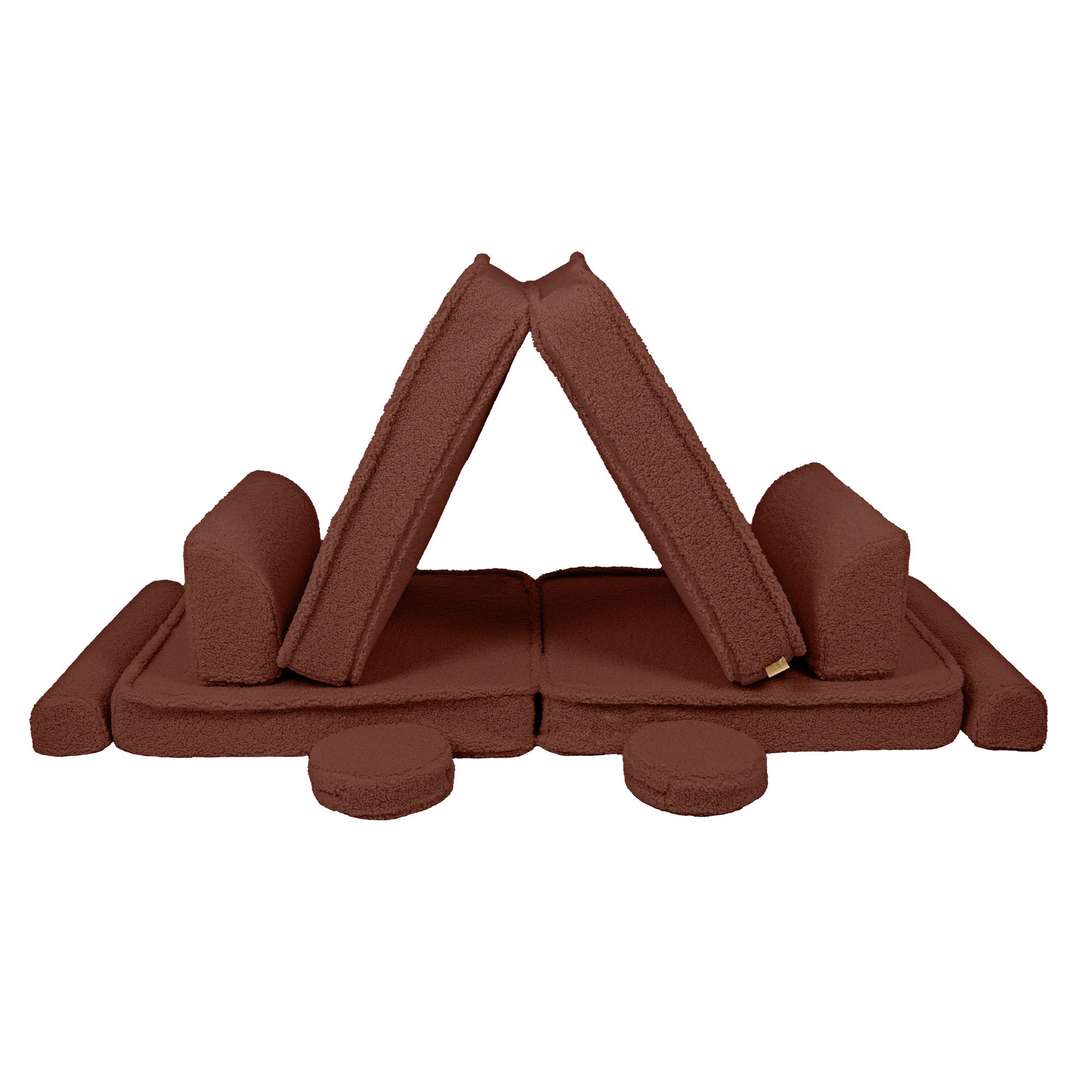 MeowBaby Bearly Kids Play Sofa - Modular Play Couch | 10 Pieces