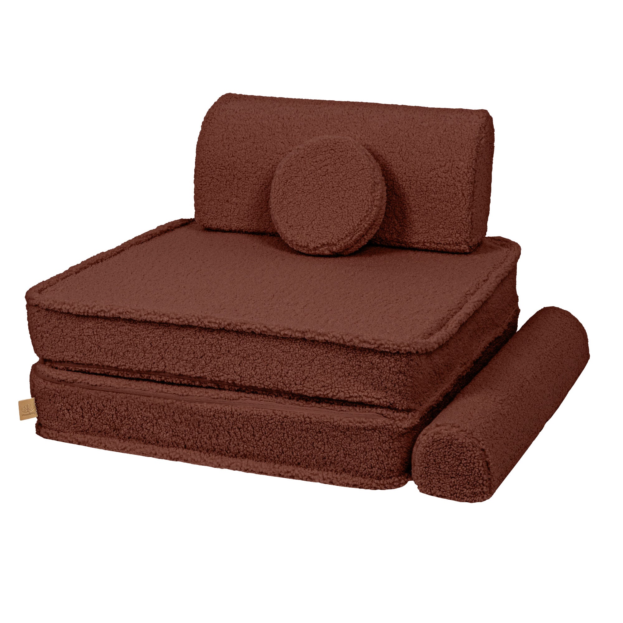 MeowBaby Bearly Kids Play Sofa - Modular Play Couch | 10 Pieces