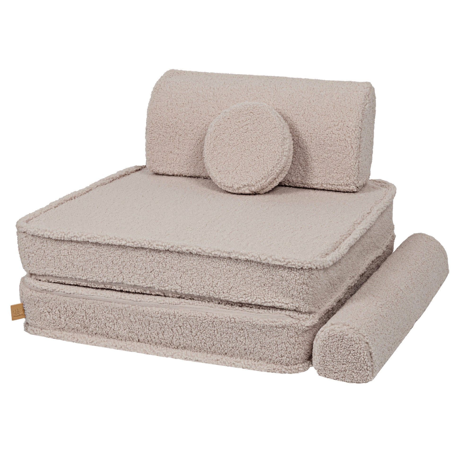 MeowBaby Bearly Kids Play Sofa - Modular Play Couch | 10 Pieces