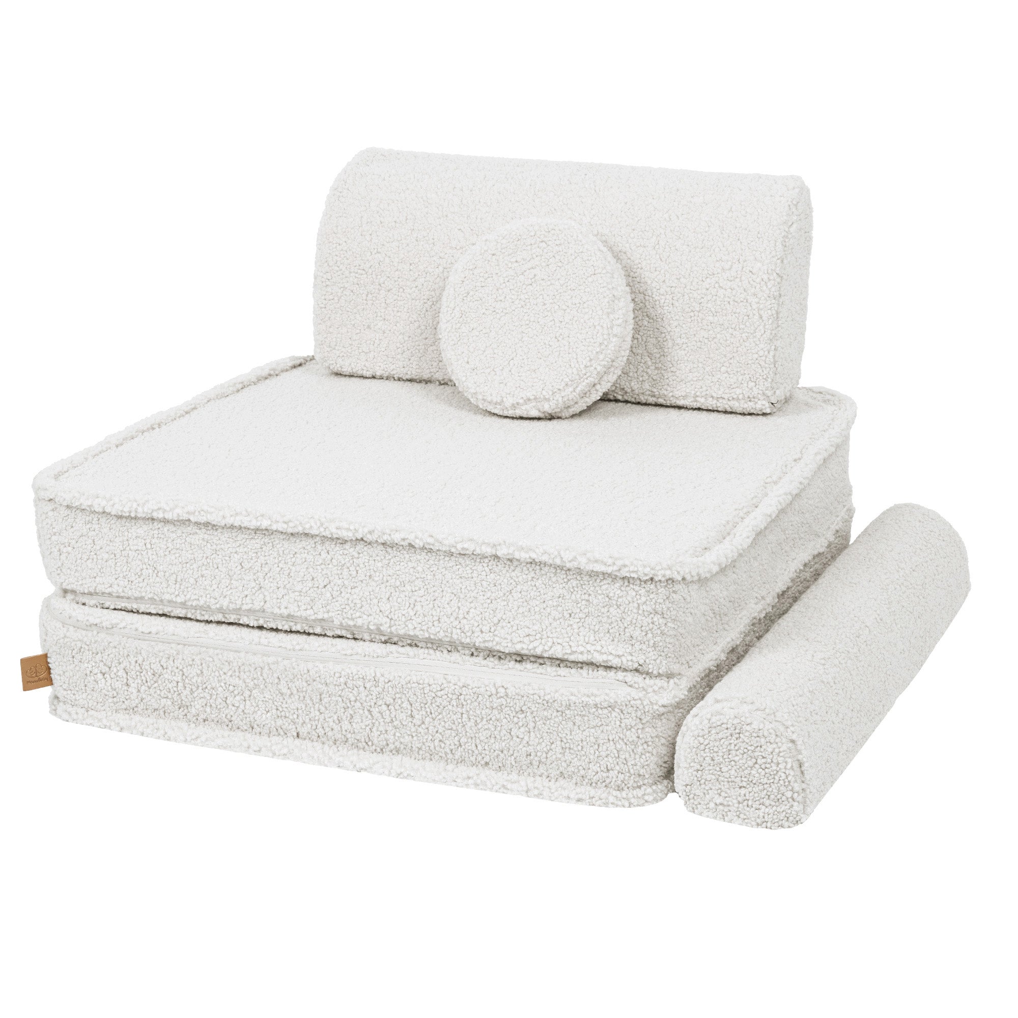 MeowBaby Bearly Kids Play Sofa - Modular Play Couch | 10 Pieces
