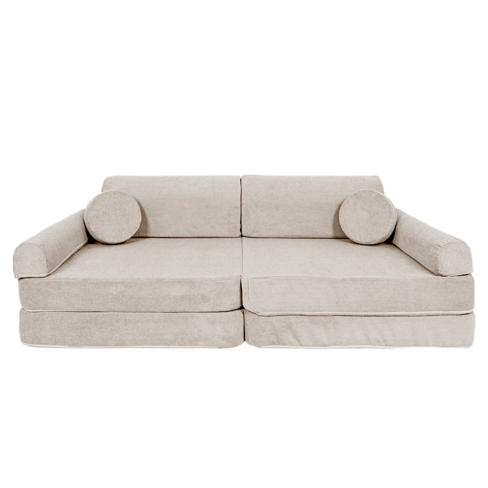 MeowBaby Slimcord Kids Play Sofa - Modular Play Couch | 10 Pieces