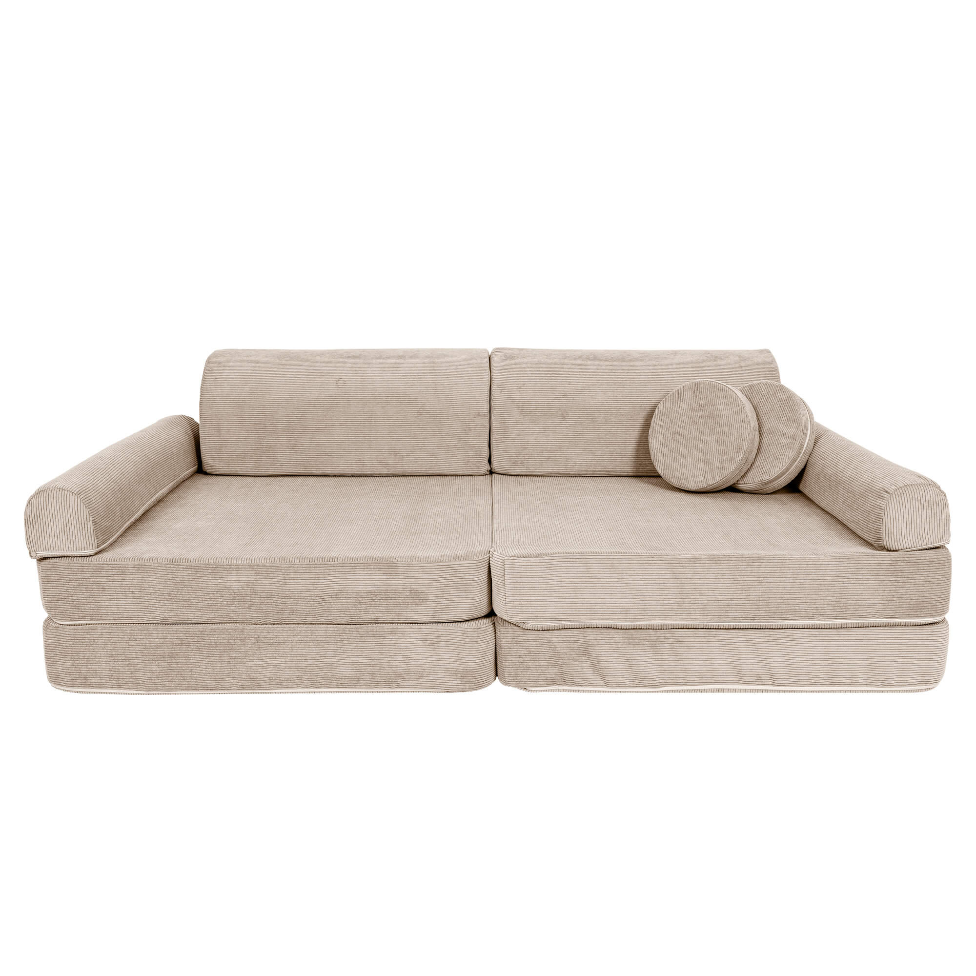 MeowBaby Slimcord Kids Play Sofa - Modular Play Couch | 10 Pieces