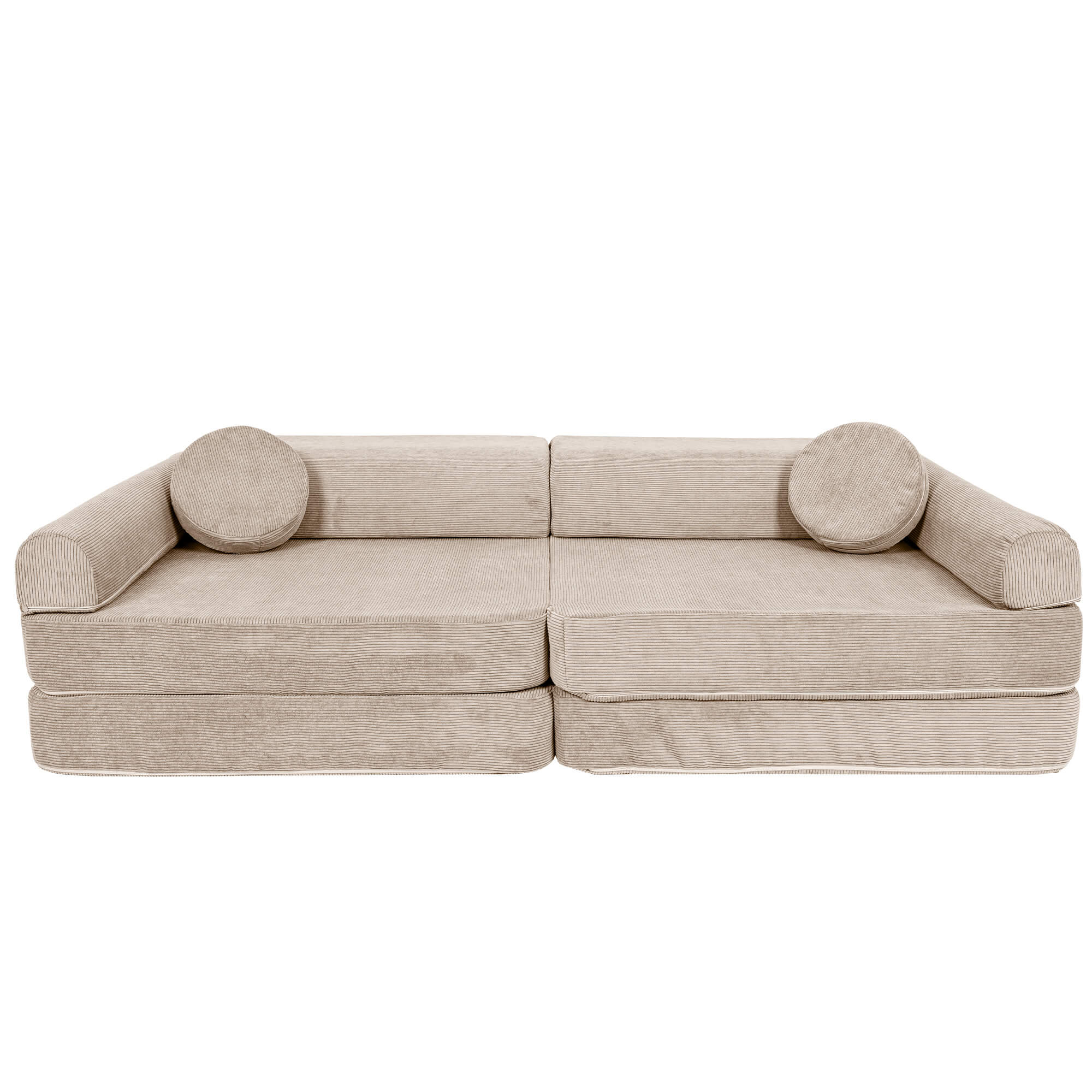 MeowBaby Slimcord Kids Play Sofa - Modular Play Couch | 10 Pieces