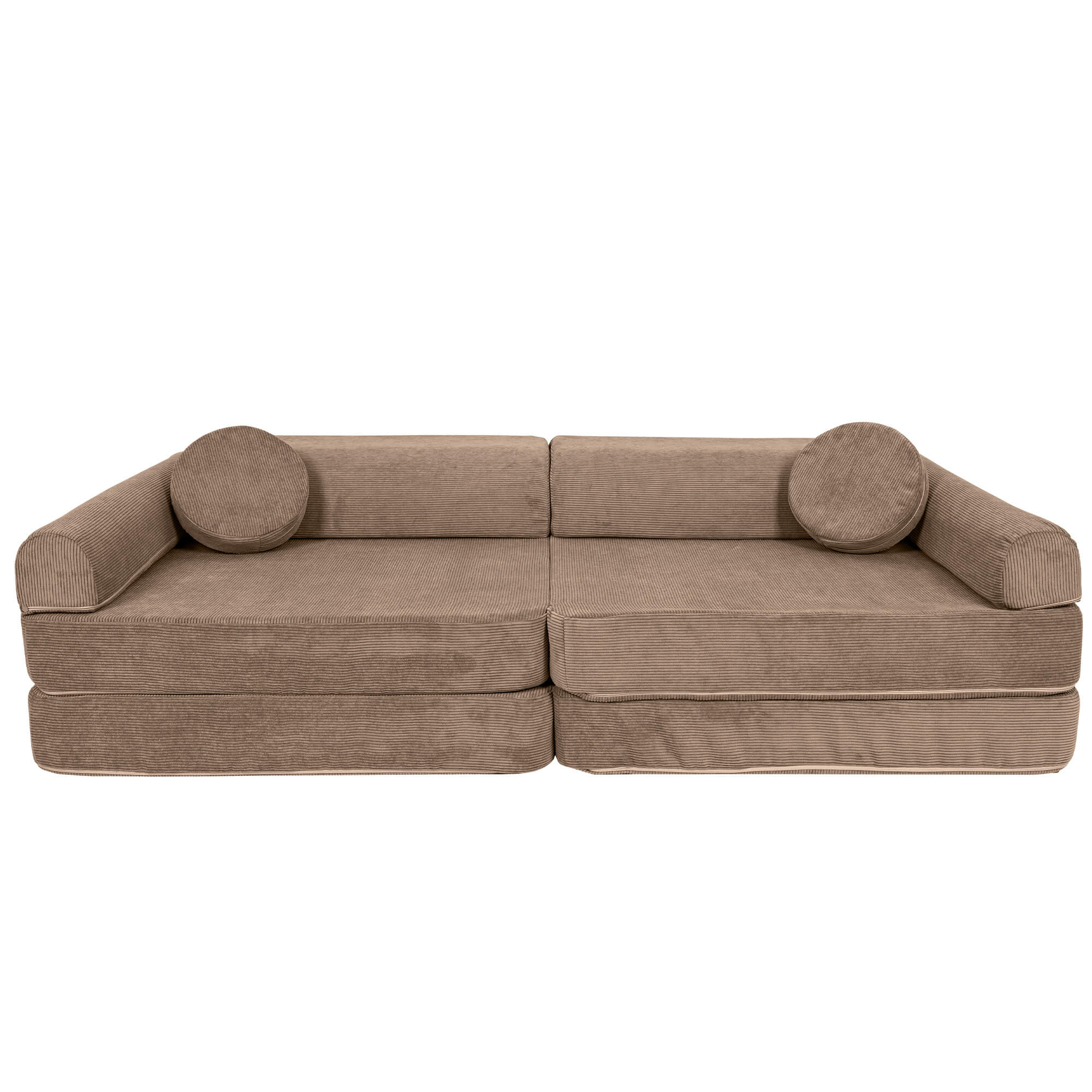 MeowBaby Slimcord Kids Play Sofa - Modular Play Couch | 10 Pieces