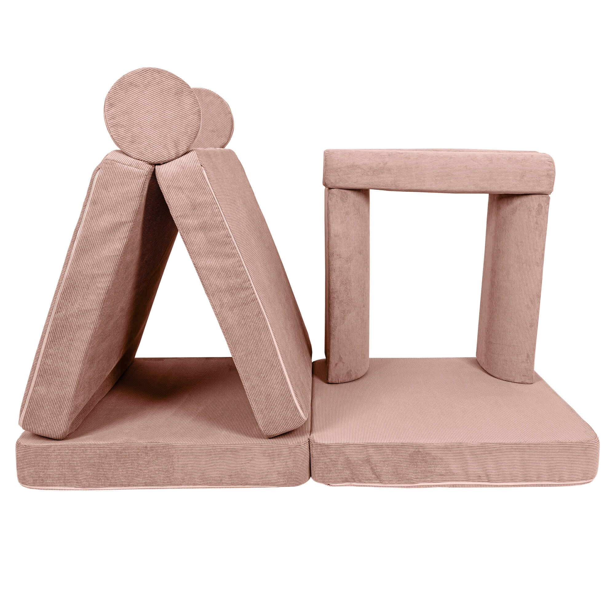 MeowBaby Slimcord Kids Play Sofa - Modular Play Couch | 10 Pieces