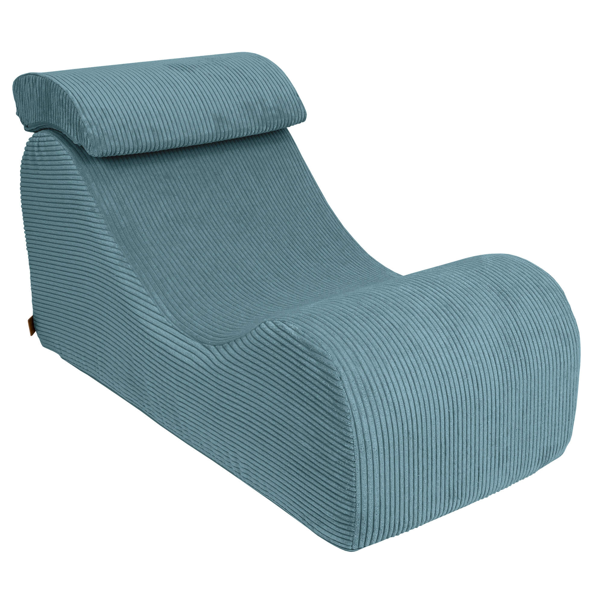 MeowBaby Aesthetic Wave Lounger - Comfy Toddler Foam Filled Chair