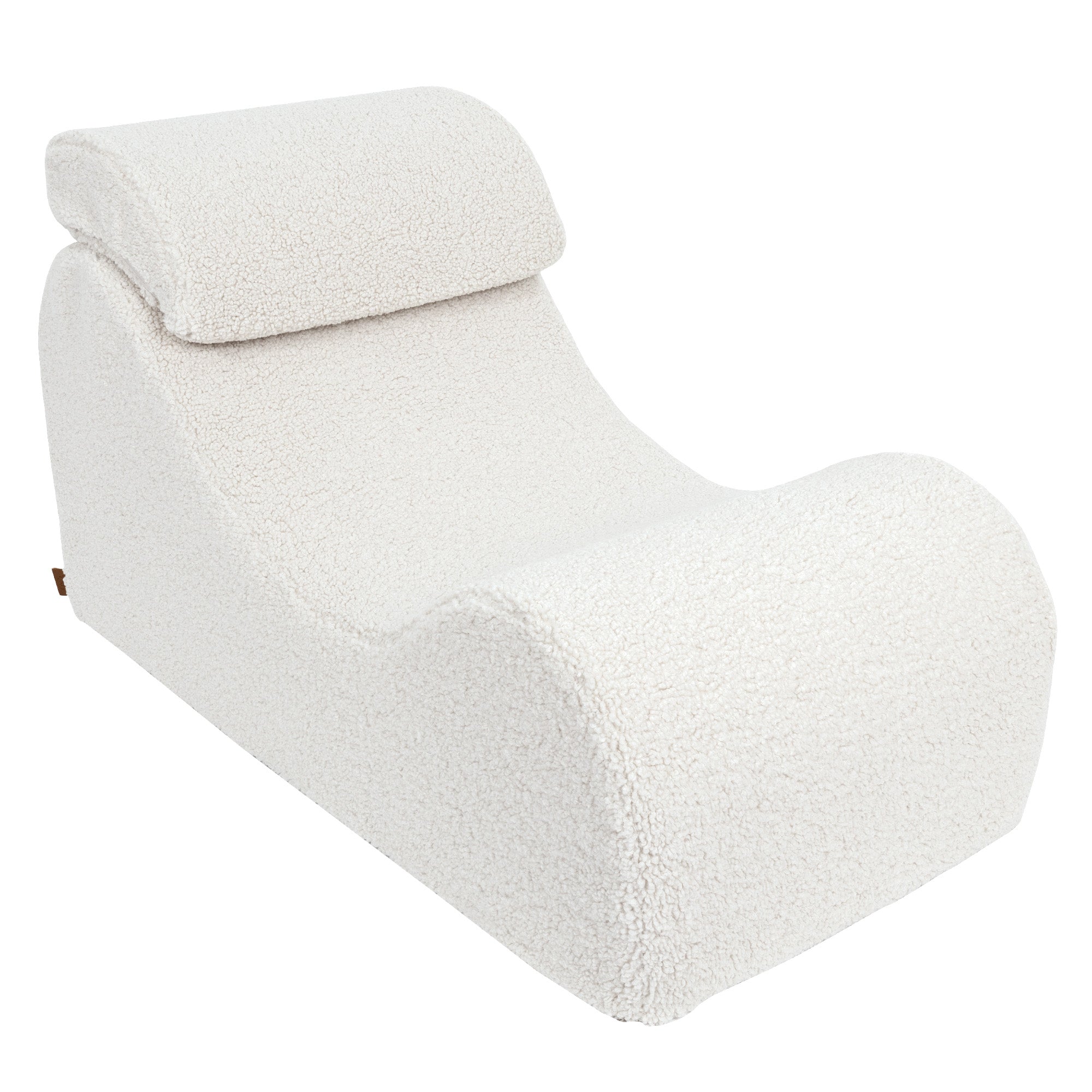 MeowBaby Bearly Wave Lounger Chair White