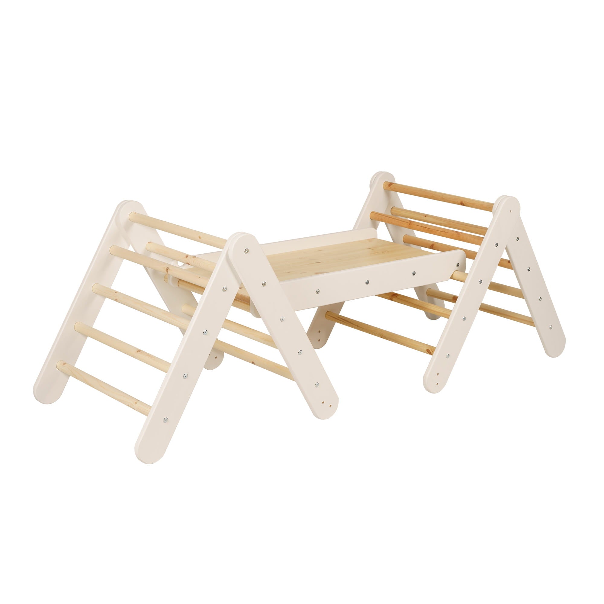 Wooden Climbing Playground Set for Toddler