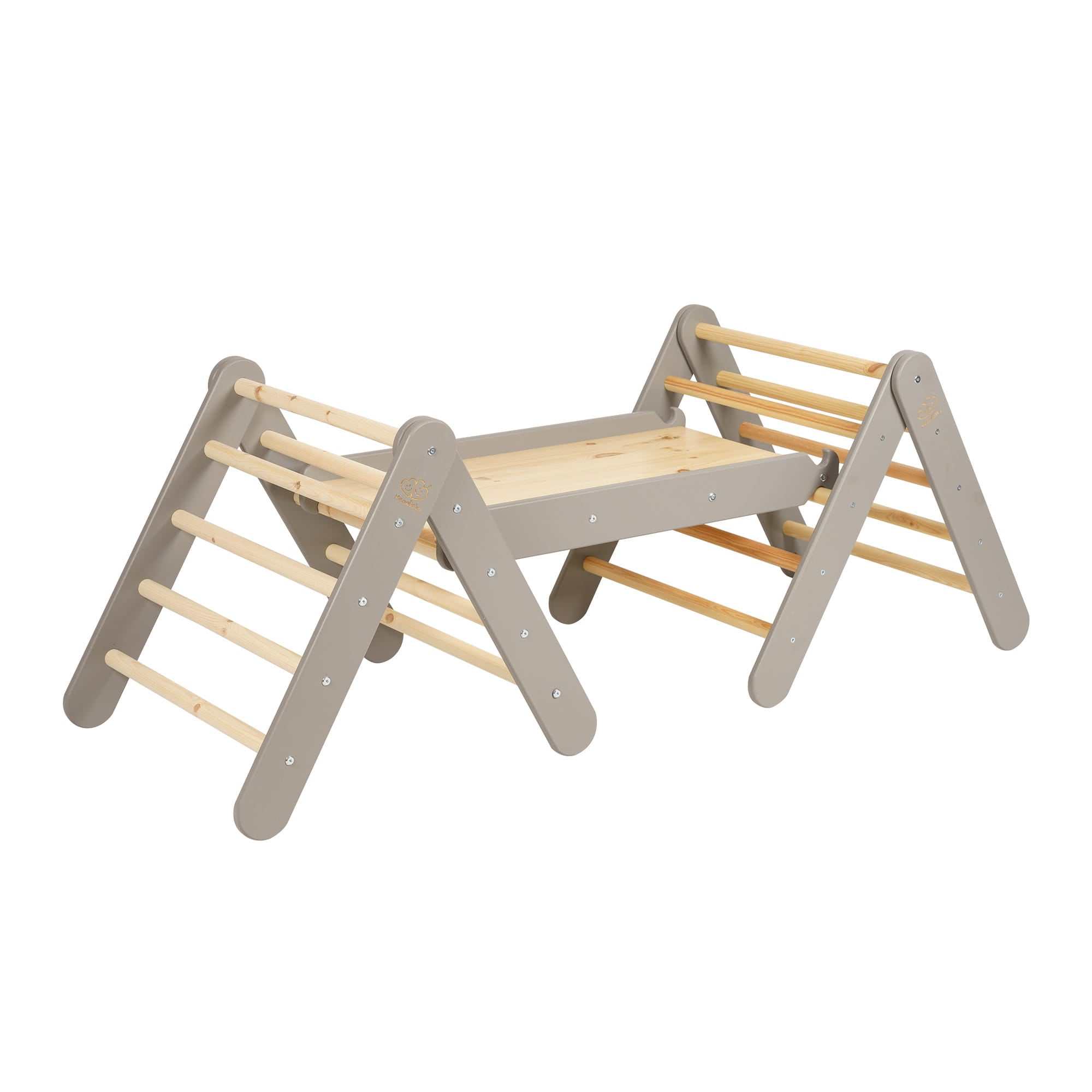 Wooden Climbing Playground Set for Toddler