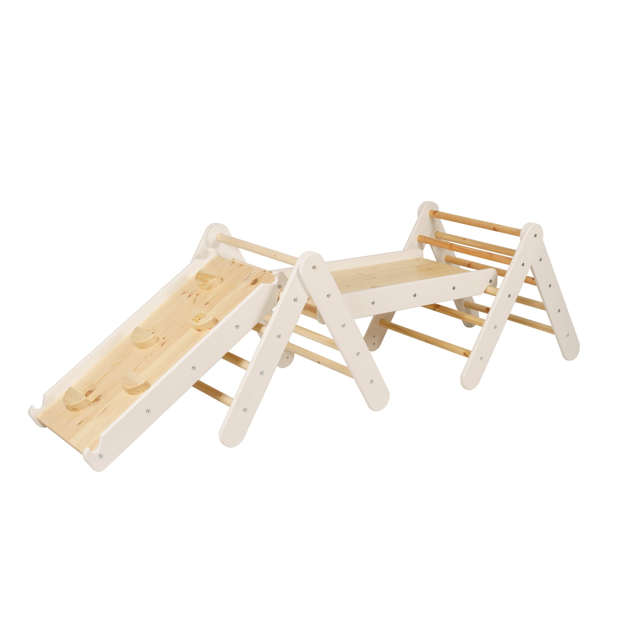 Wooden Climbing Playground Set for Toddler