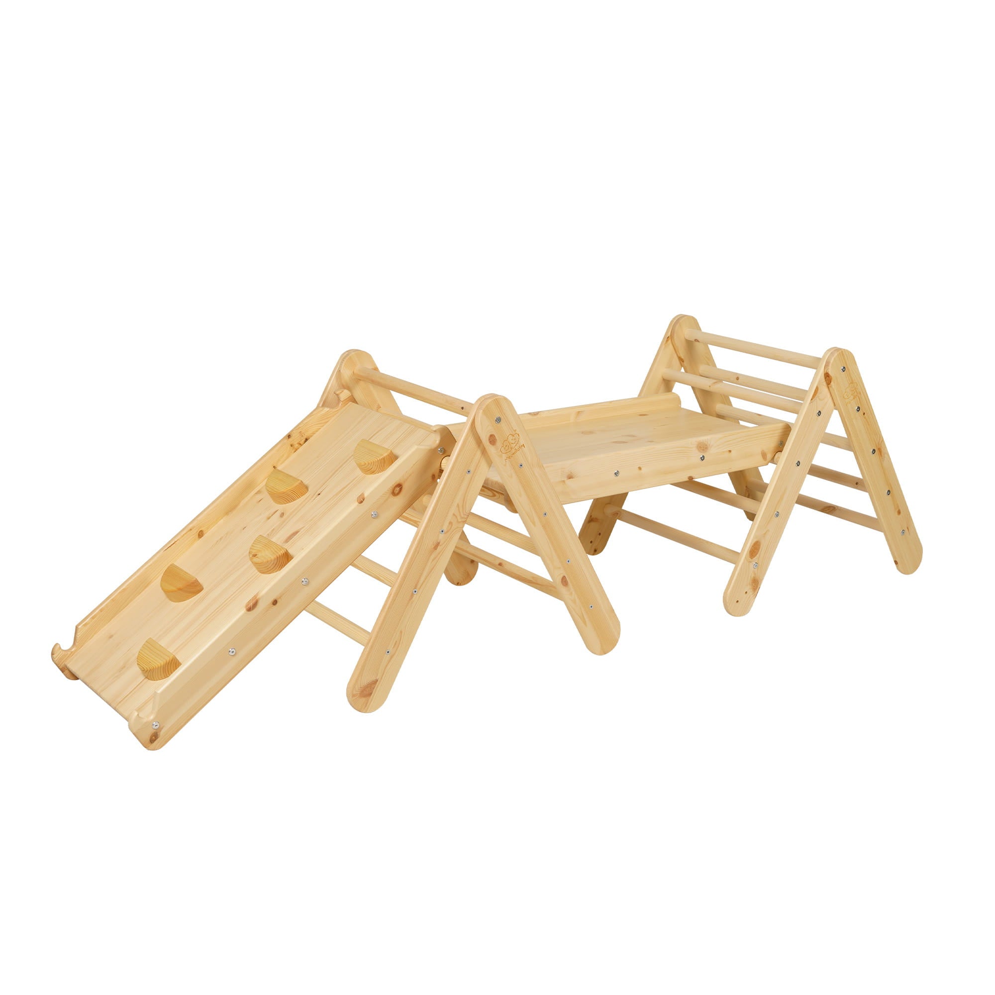 Wooden Climbing Playground Set for Toddler