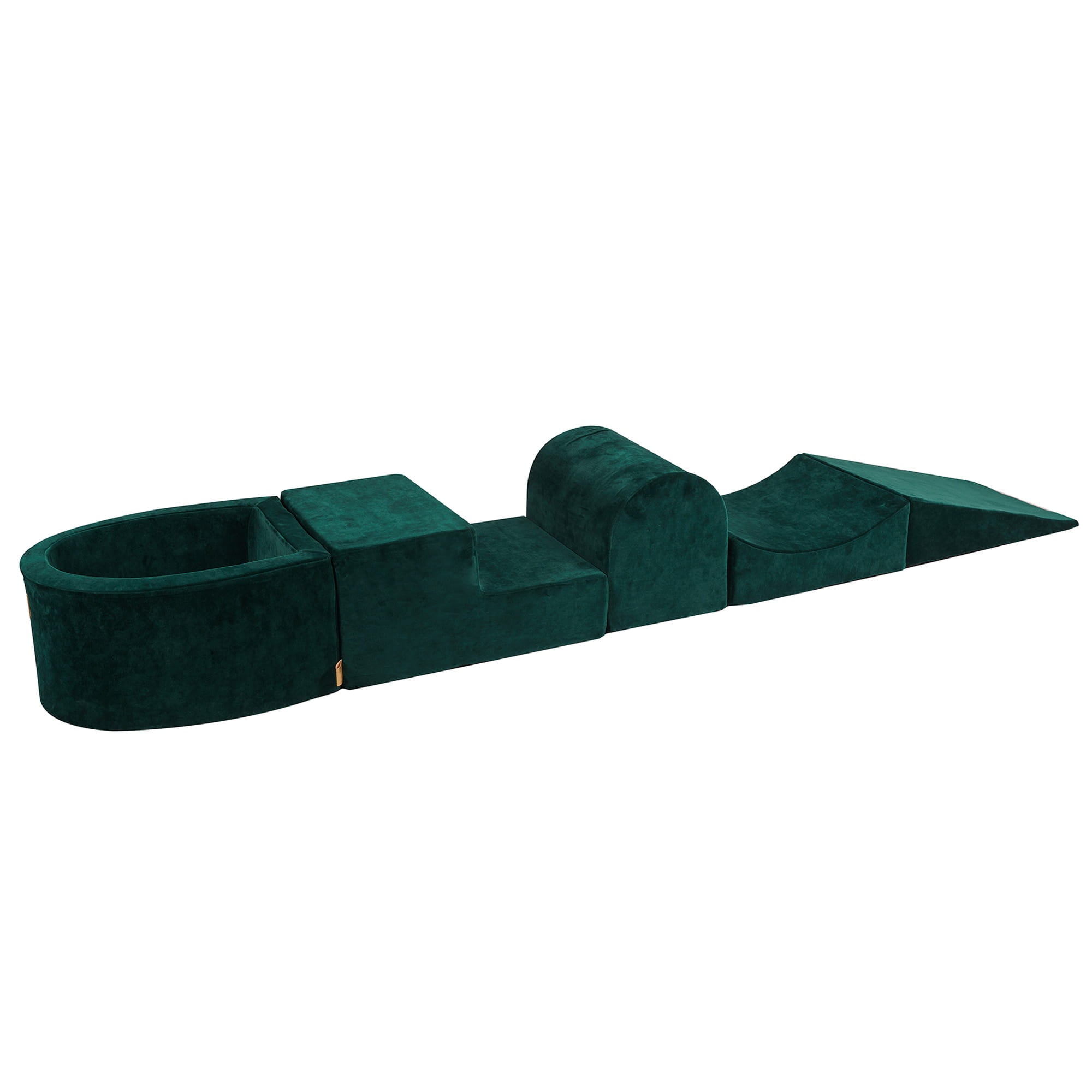 Velvet Kids Foam Climbing Blocks Green - Baby Soft Play Set