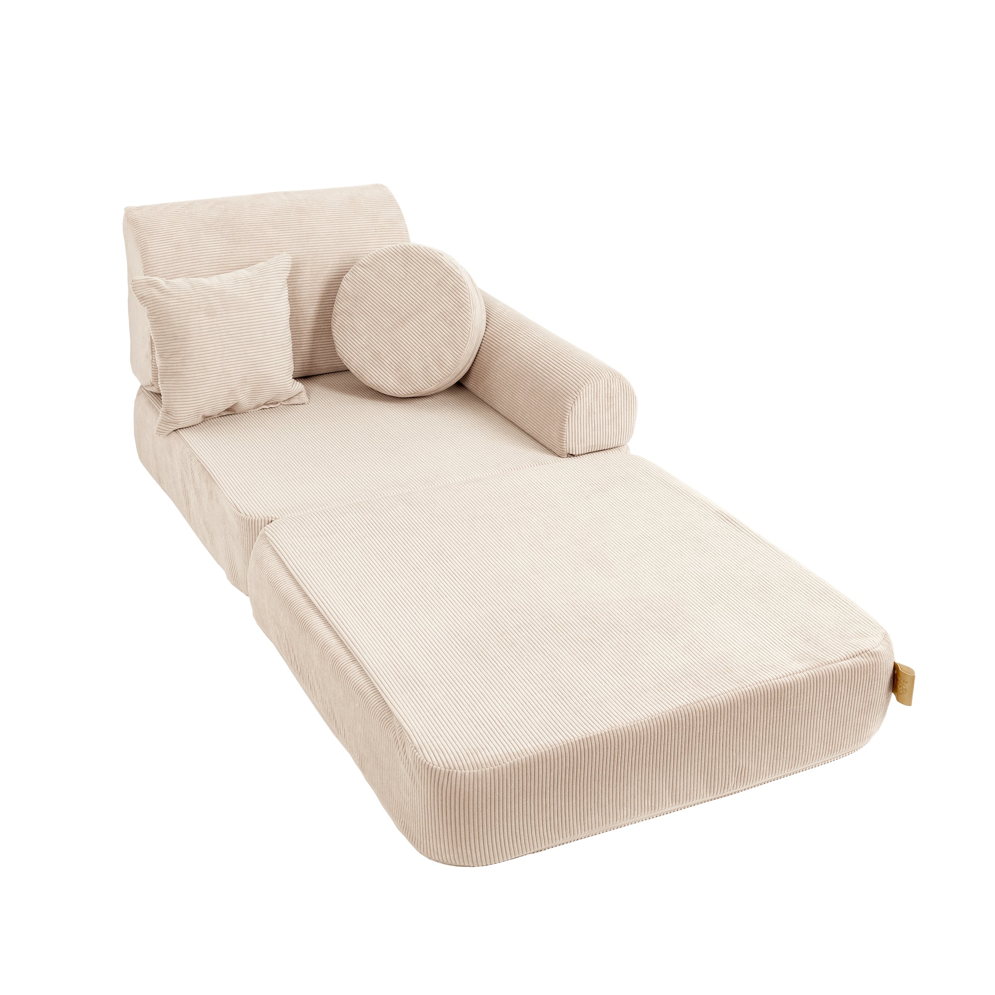 MeowBaby Slimcord Play Sofa Plus – Modular Kids Play Sofa Bed | 12 Pieces