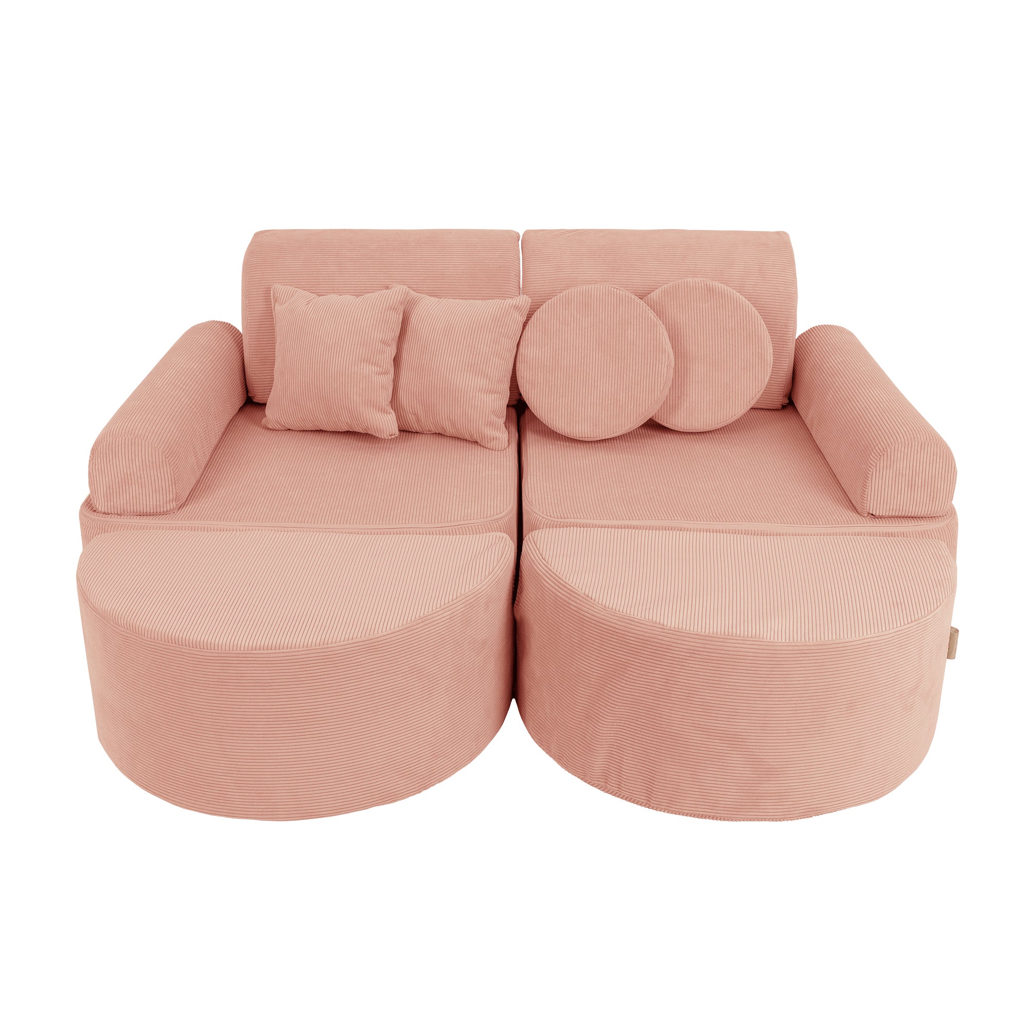MeowBaby Slimcord Kids Play Sofa | Modular Play Sofa Bed | brick play sofa for kids | play couch |