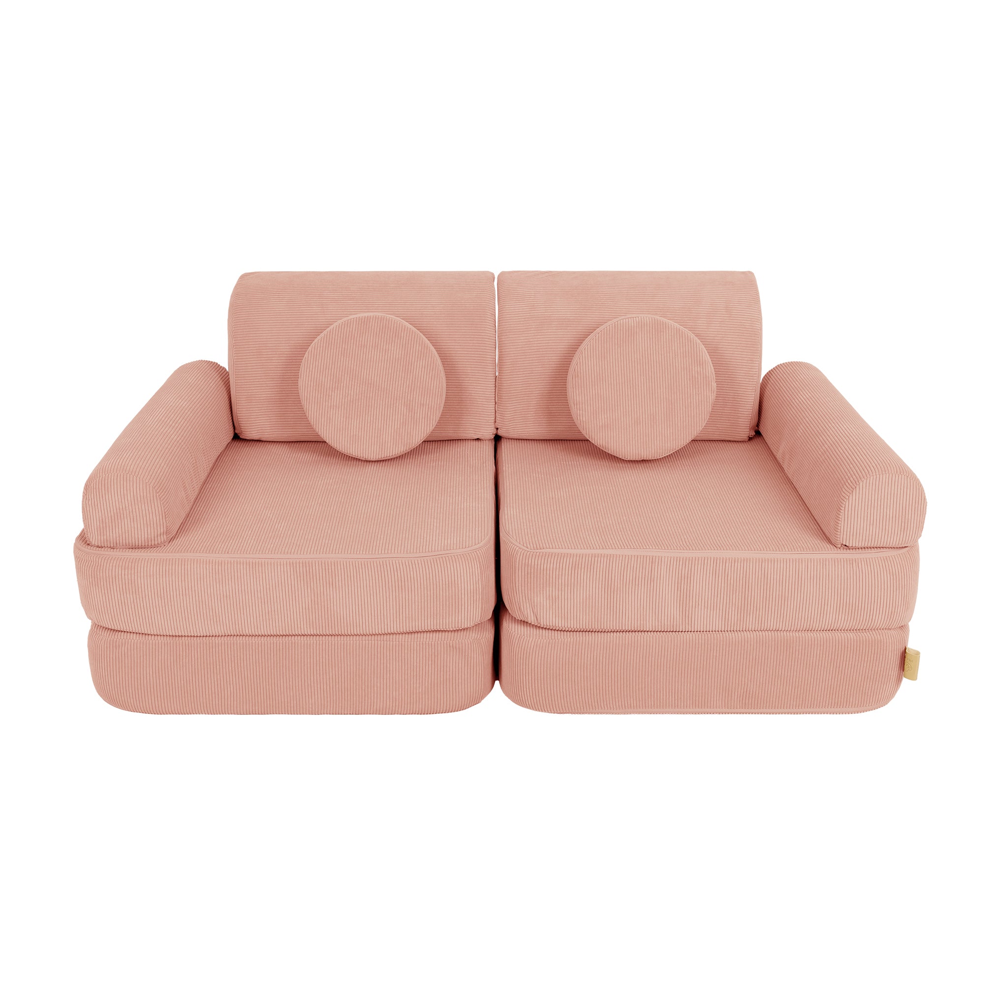 MeowBaby Slimcord Play Sofa Plus – Modular Kids Play Sofa Bed | 12 Pieces
