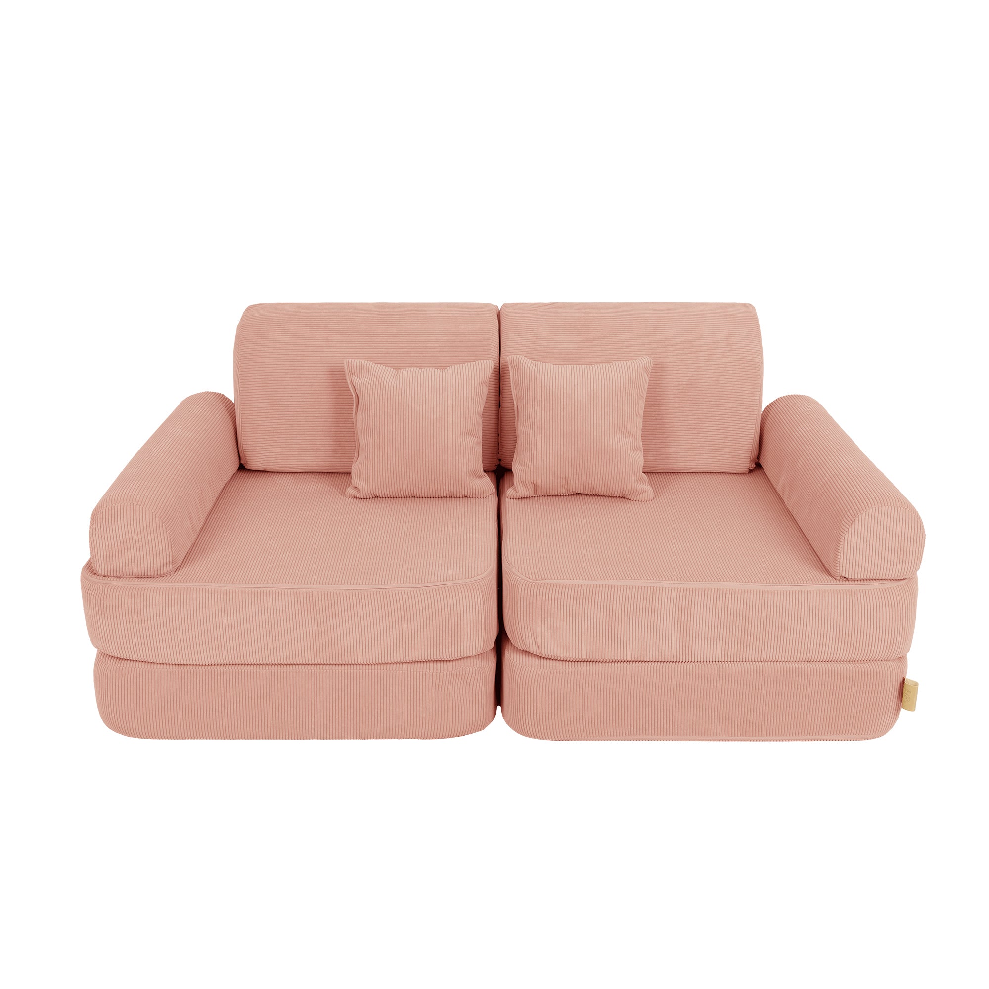 MeowBaby Slimcord Kids Play Sofa Plus | Modular Kids Play Sofa Bed | 12 Pieces