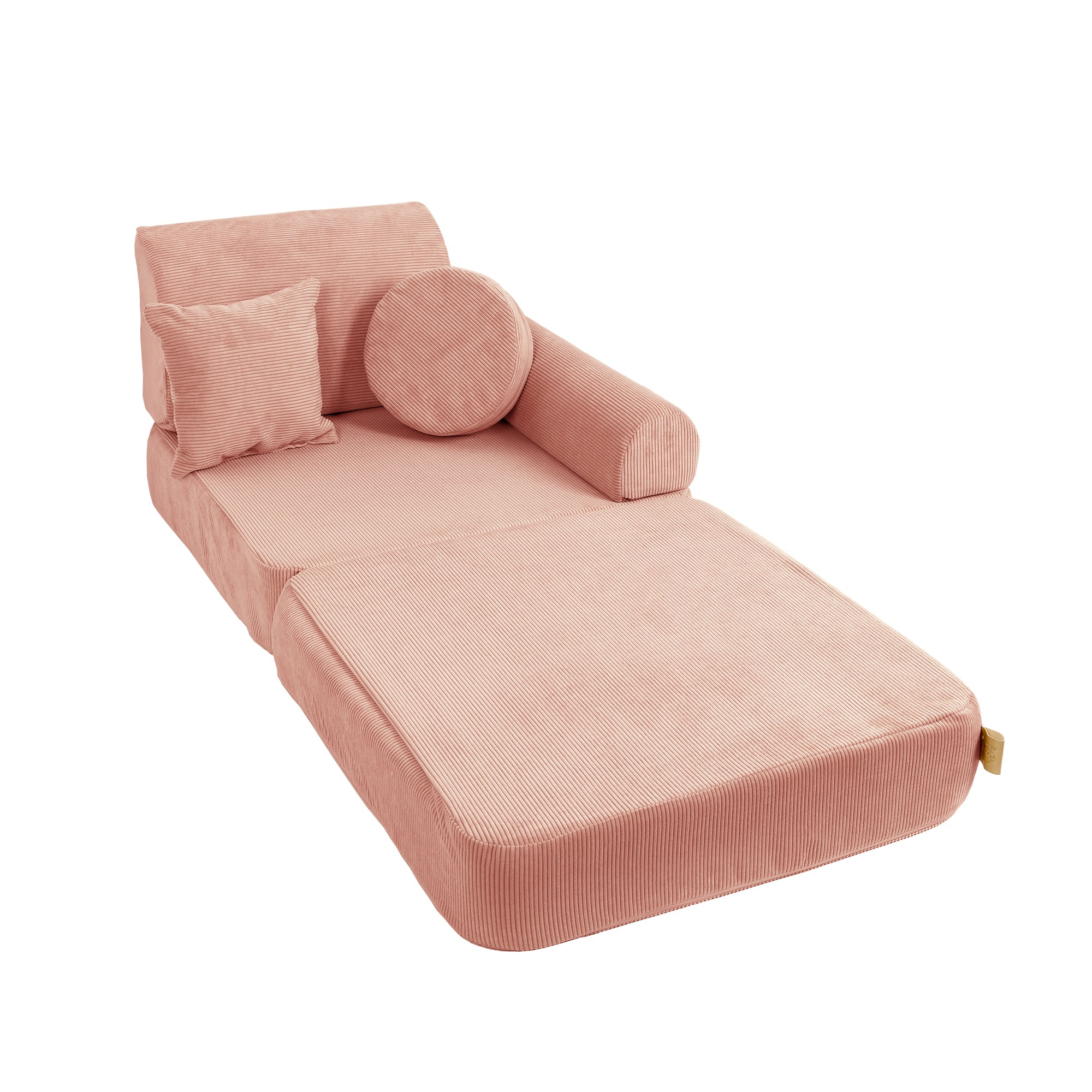 MeowBaby Slimcord Play Sofa Plus – Modular Kids Play Sofa Bed | 12 Pieces