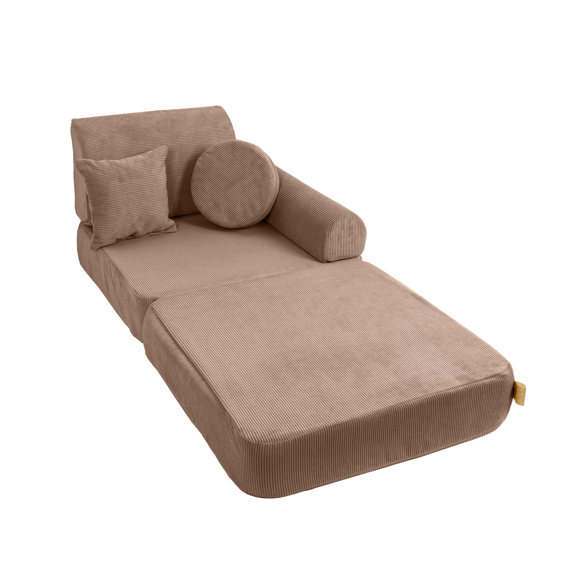 MeowBaby Slimcord Play Sofa Plus – Modular Kids Play Sofa Bed | 12 Pieces