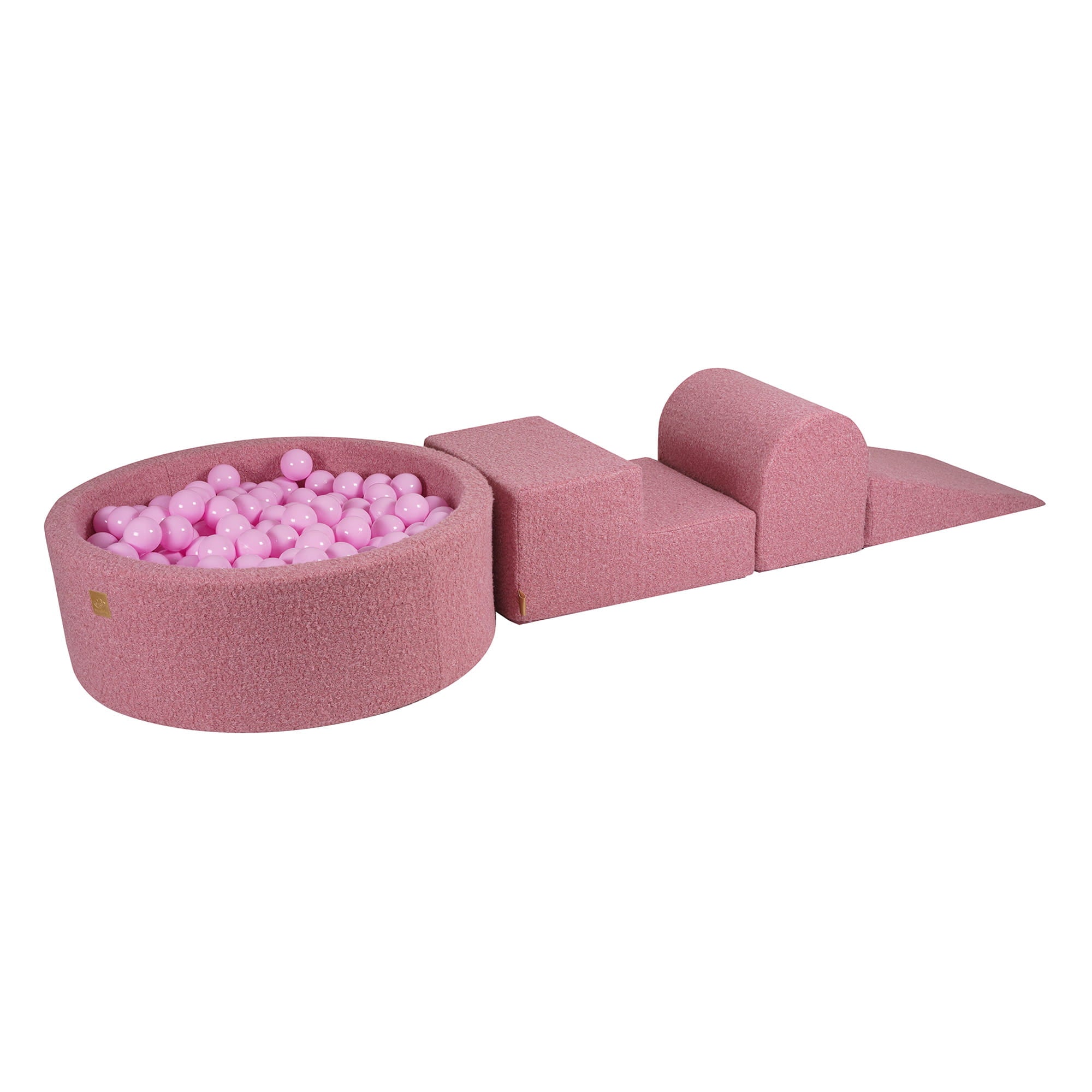Boucle Kids Foam Climbing Blocks Pink - Baby Soft Play Set