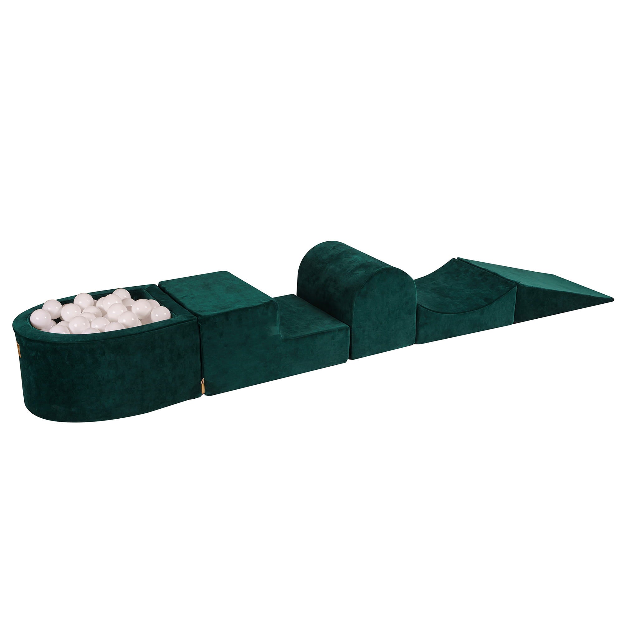 Velvet Kids Foam Climbing Blocks Green - Baby Soft Play Set