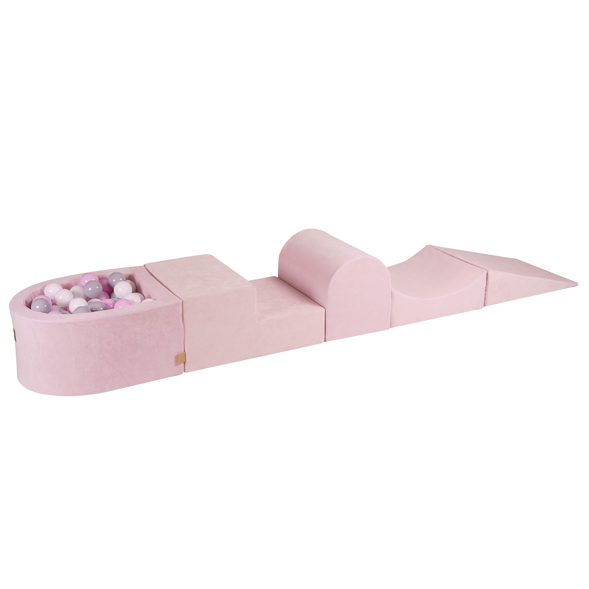 Velvet Kids Foam Climbing Blocks Pink - Baby Soft Play Set