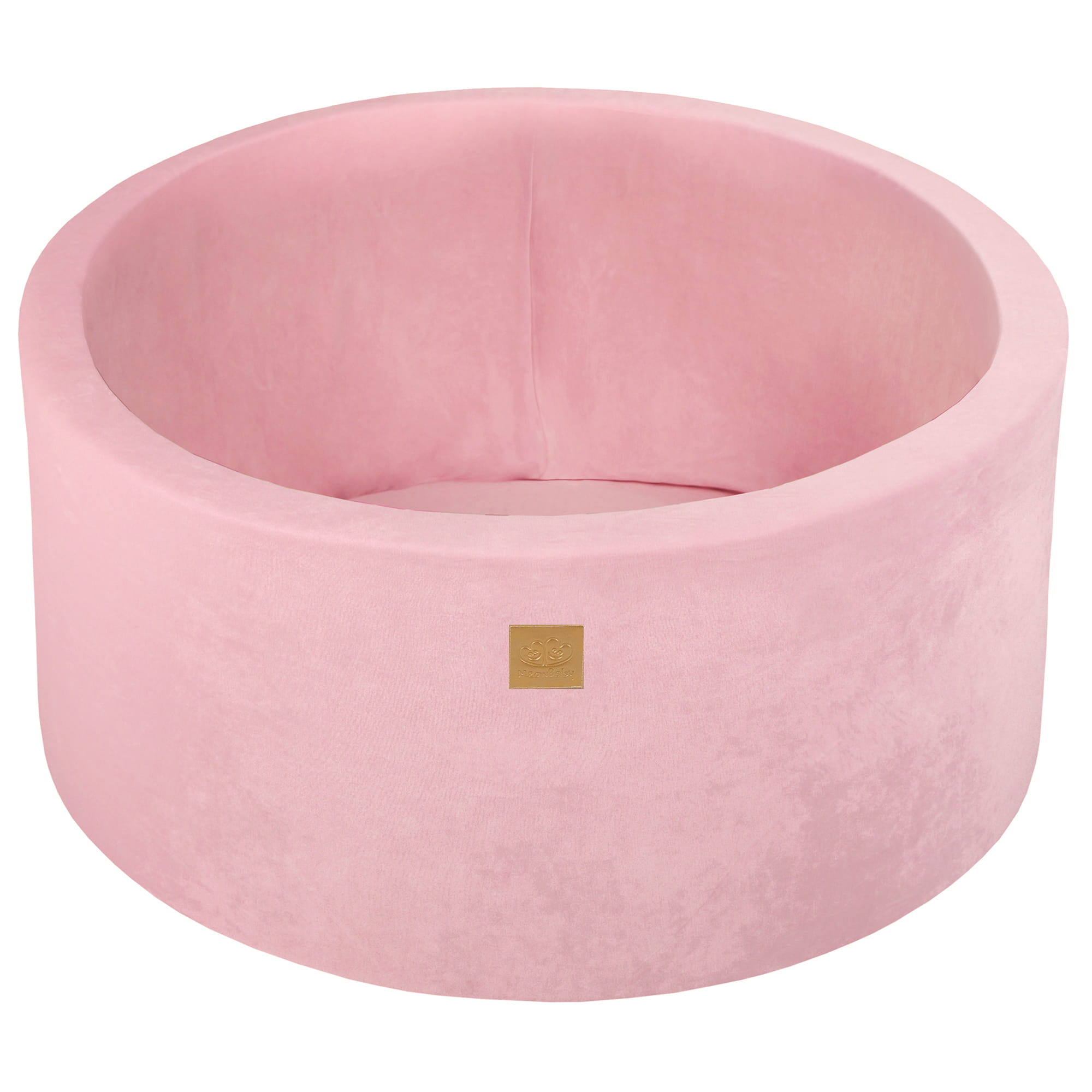 MeowBaby Velvet Baby Ball Pit Powder Pink | Ball Pit Balls to Choose