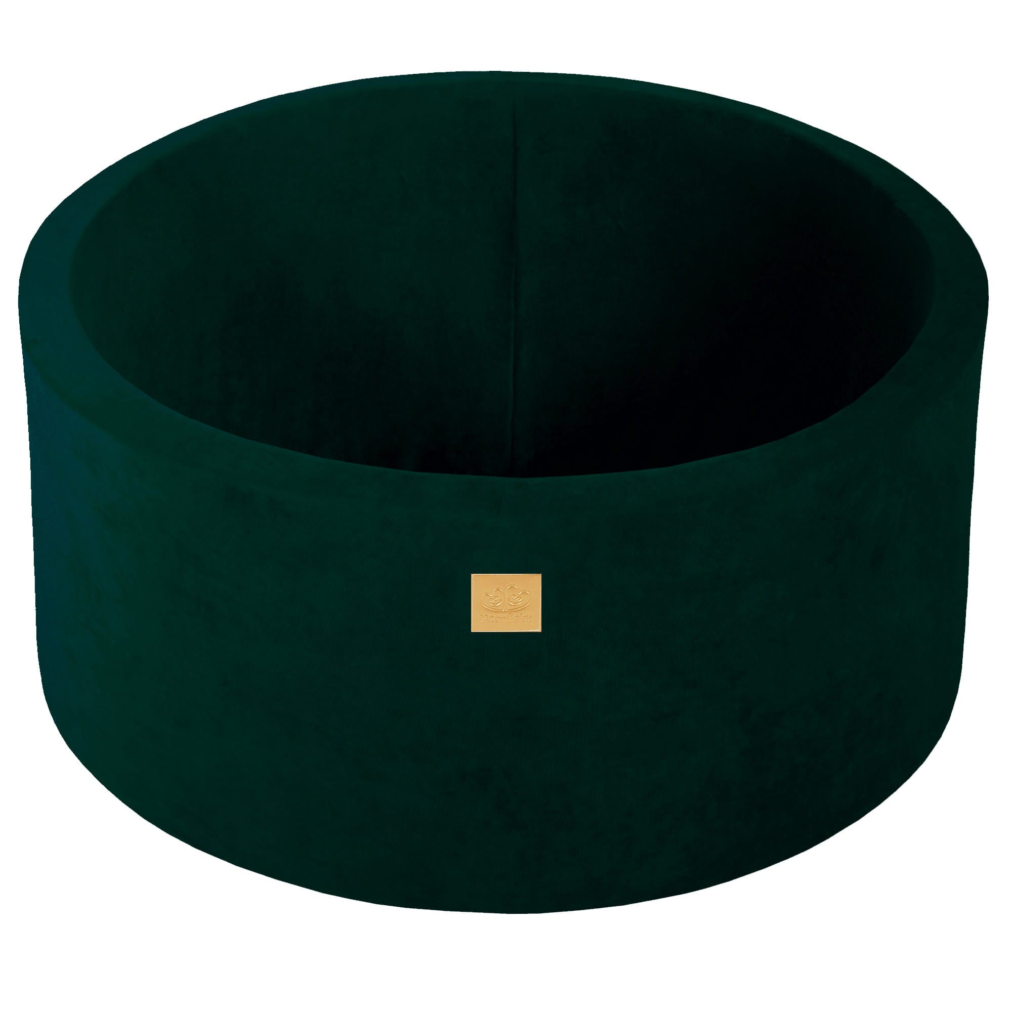 Velvet Foam Baby Ball Pit Dark Green | Balls to Choose