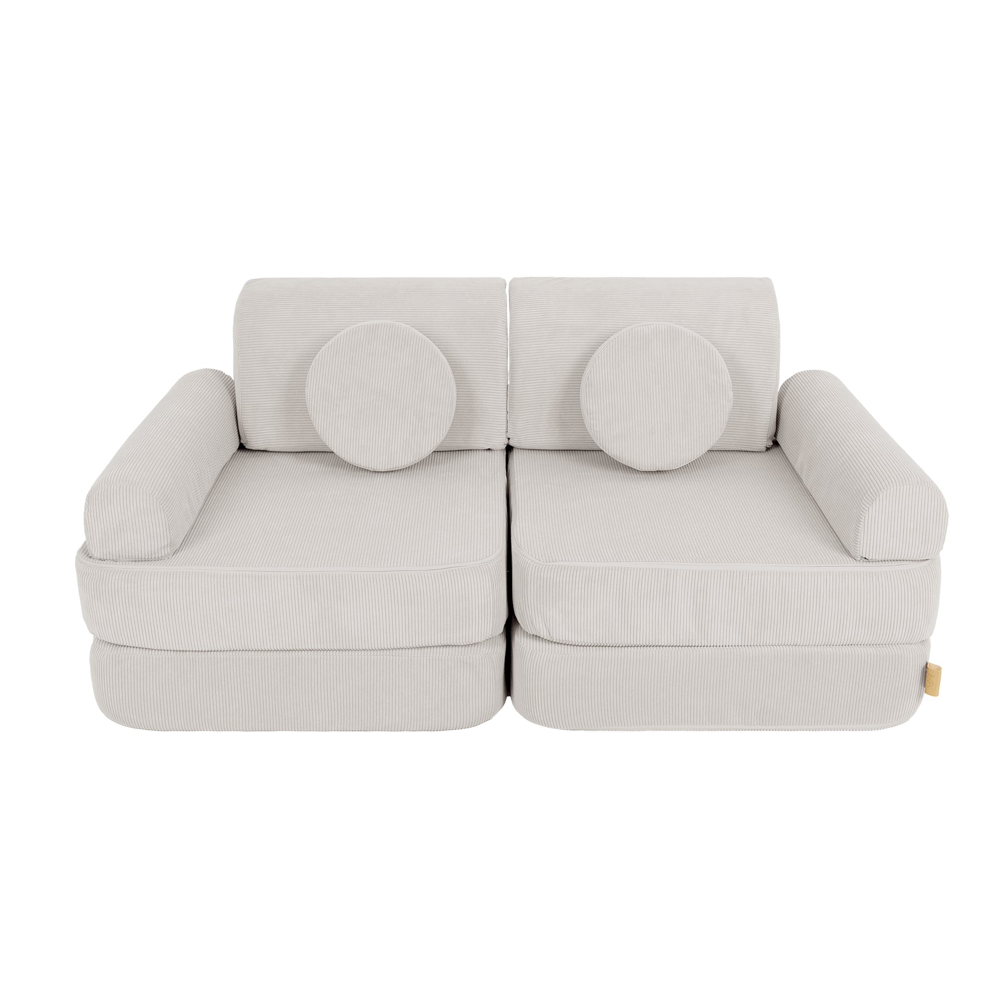 MeowBaby Slimcord Kids Play Sofa Plus | Modular Kids Play Sofa Bed | 12 Pieces