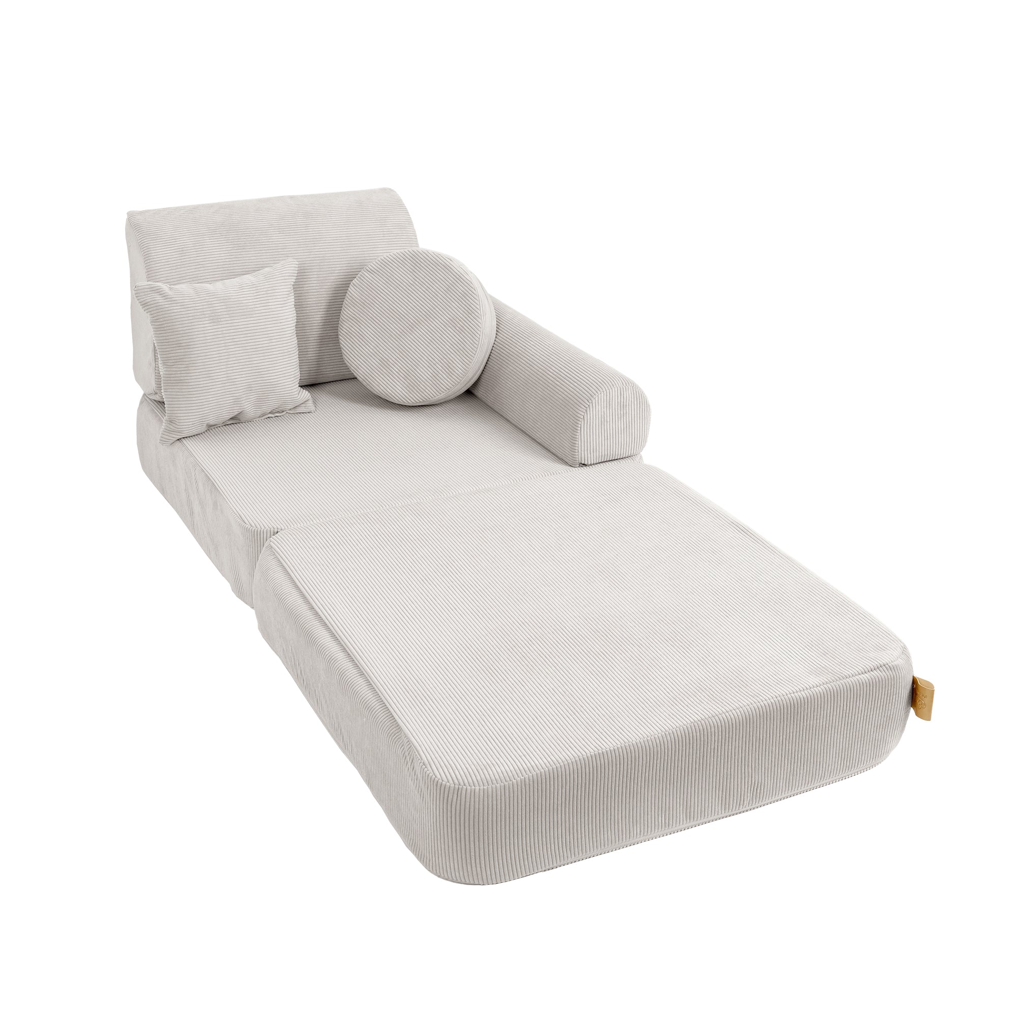 MeowBaby Slimcord Play Sofa Plus – Modular Kids Play Sofa Bed | 12 Pieces