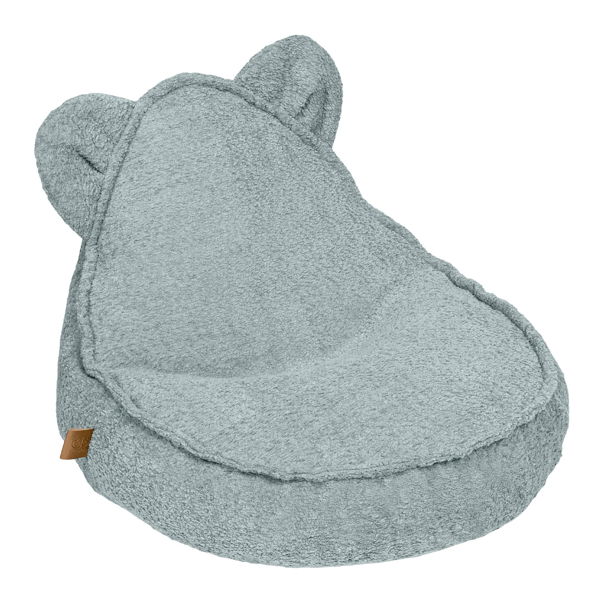 Meowbaby Boucle Sako Bag Teddy - Bean Bag for Kids, Mint