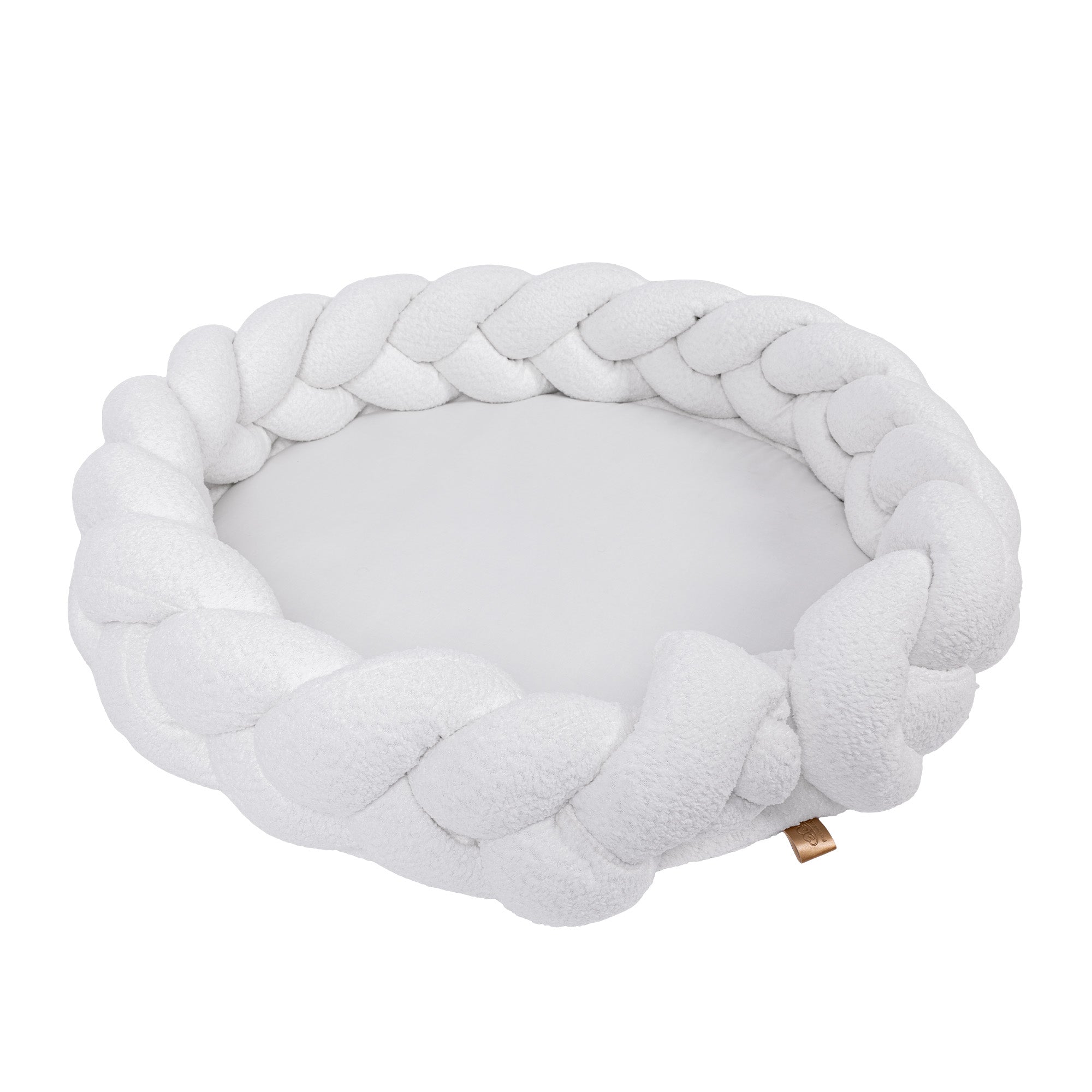 Meowbaby Baby Nest with Protective Braid – Play Mat | Boucle