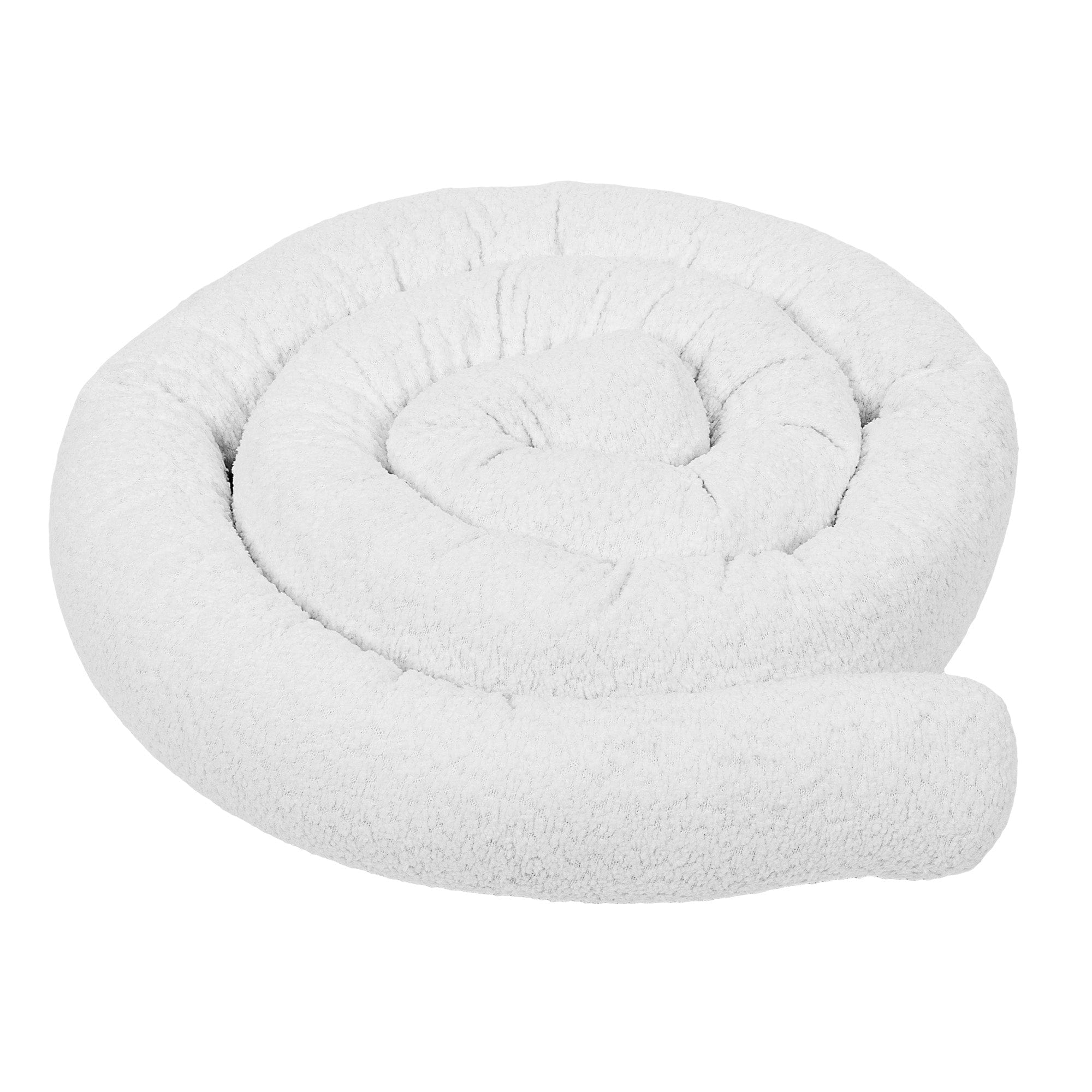 Meowbaby Crib Bumper Roll for Baby – Safe Roll | Boucle
