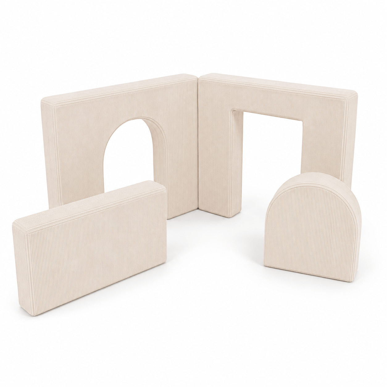Meowbaby Foam Playground for Kids Archway | 4 Elements | Premium | 160 cm | Slimcord