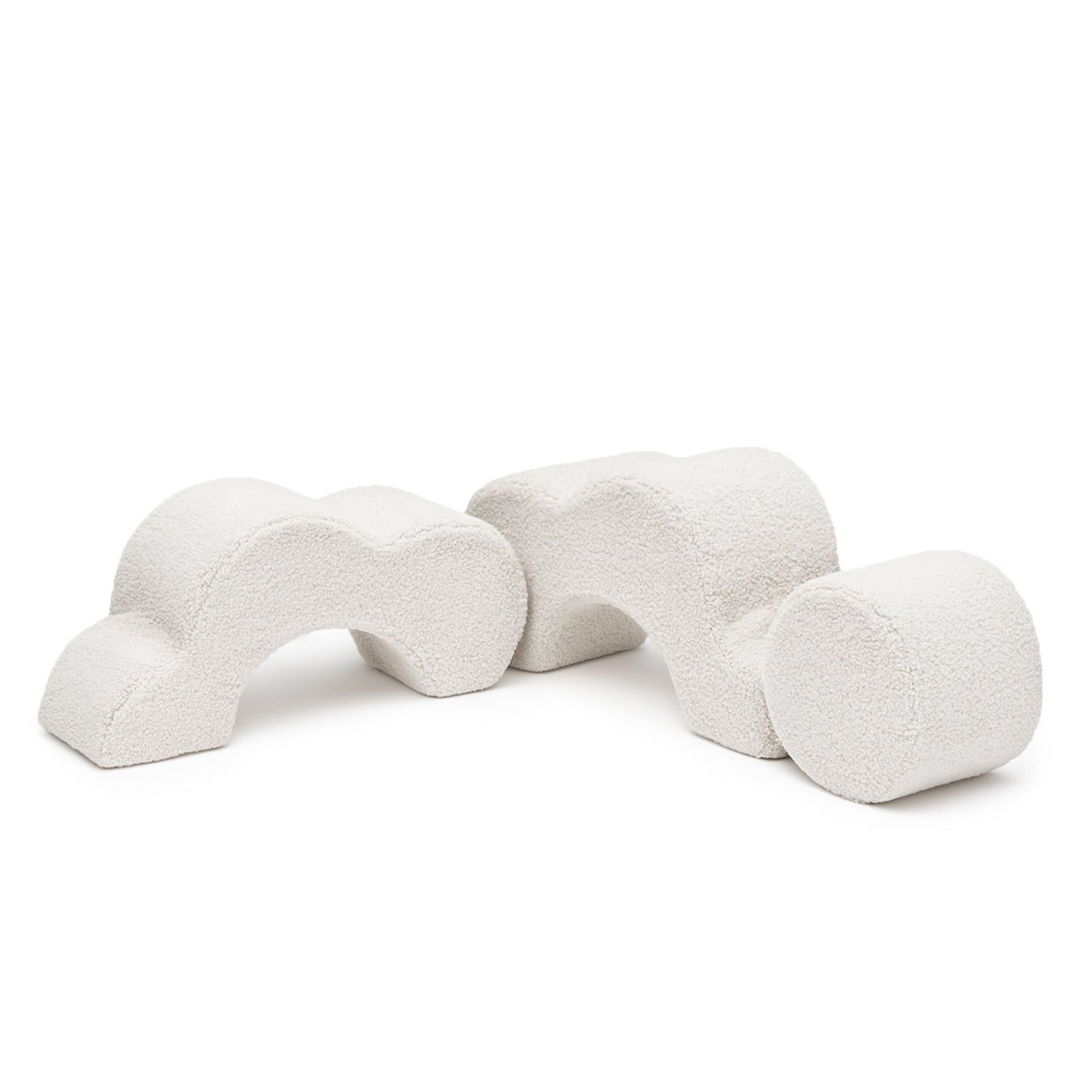 Meowbaby Foam Playground for Kids | Flower Shape Set | 3 Pieces | Bearly