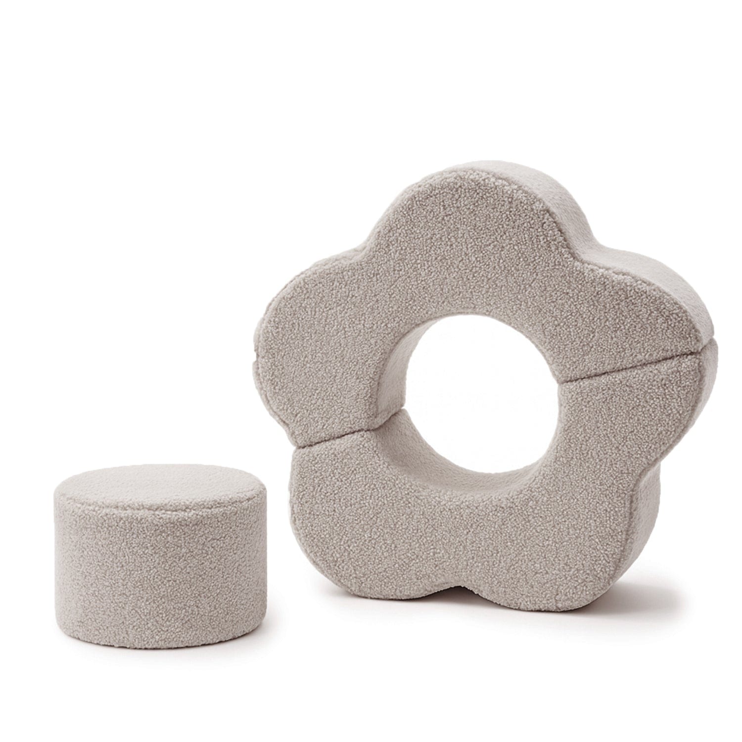 Meowbaby Foam Playground for Kids | Flower Shape Set | 3 Pieces | Bearly
