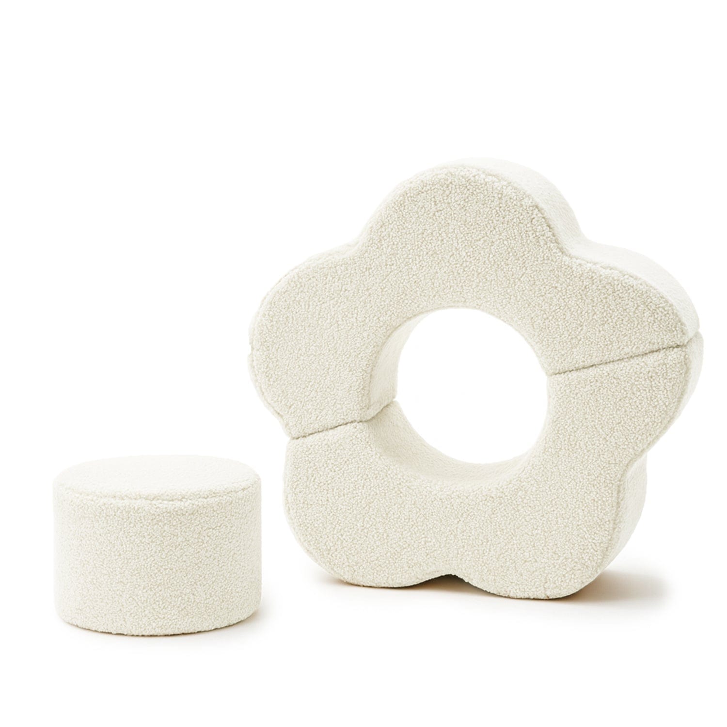 Meowbaby Foam Playground for Kids | Flower Shape Set | 3 Pieces | Bearly