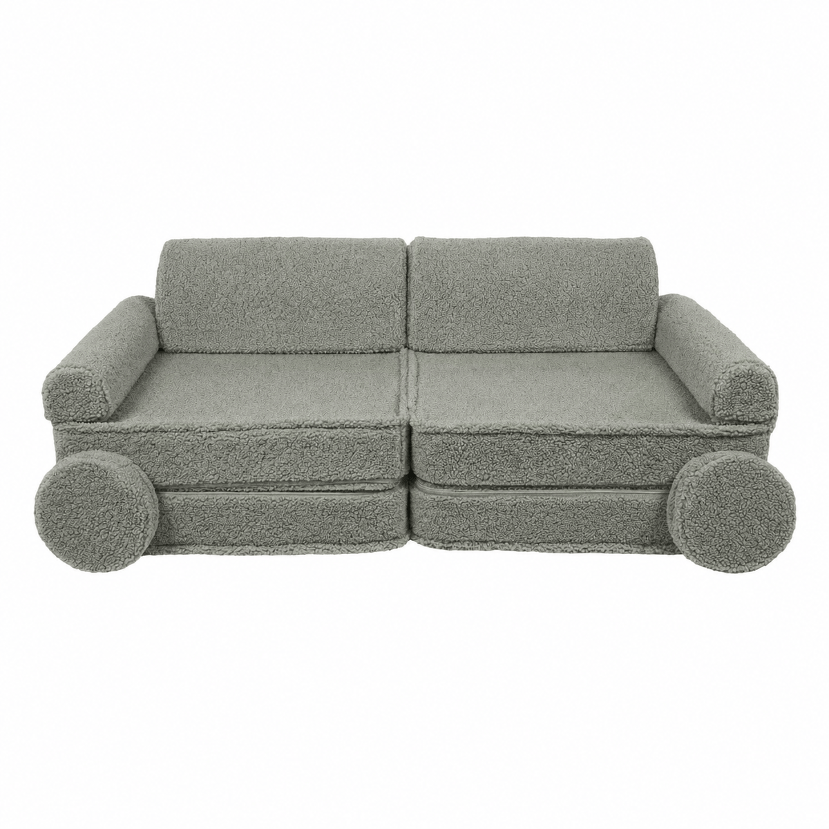 MeowBaby Bearly Kids Play Sofa - Modular Play Couch | 10 Pieces