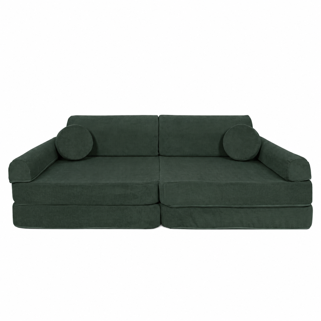 MeowBaby Slimcord Kids Play Sofa - Modular Play Couch | 10 Pieces