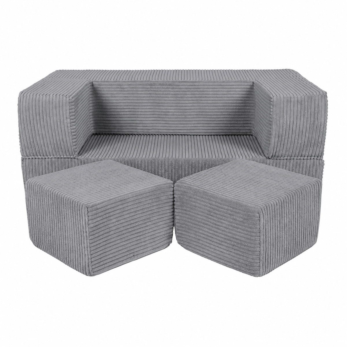 Meowbaby Sofa Modułowa dla Dziecka Cube - 4 Elementy | Aesthetic